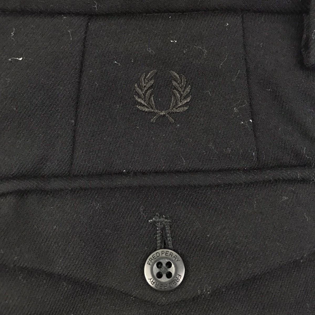 Fred Perry FRED PERRY LONDON Slim Fit Wool Casual Trousers Pant Size US 32 / EU 48 - 9 Thumbnail