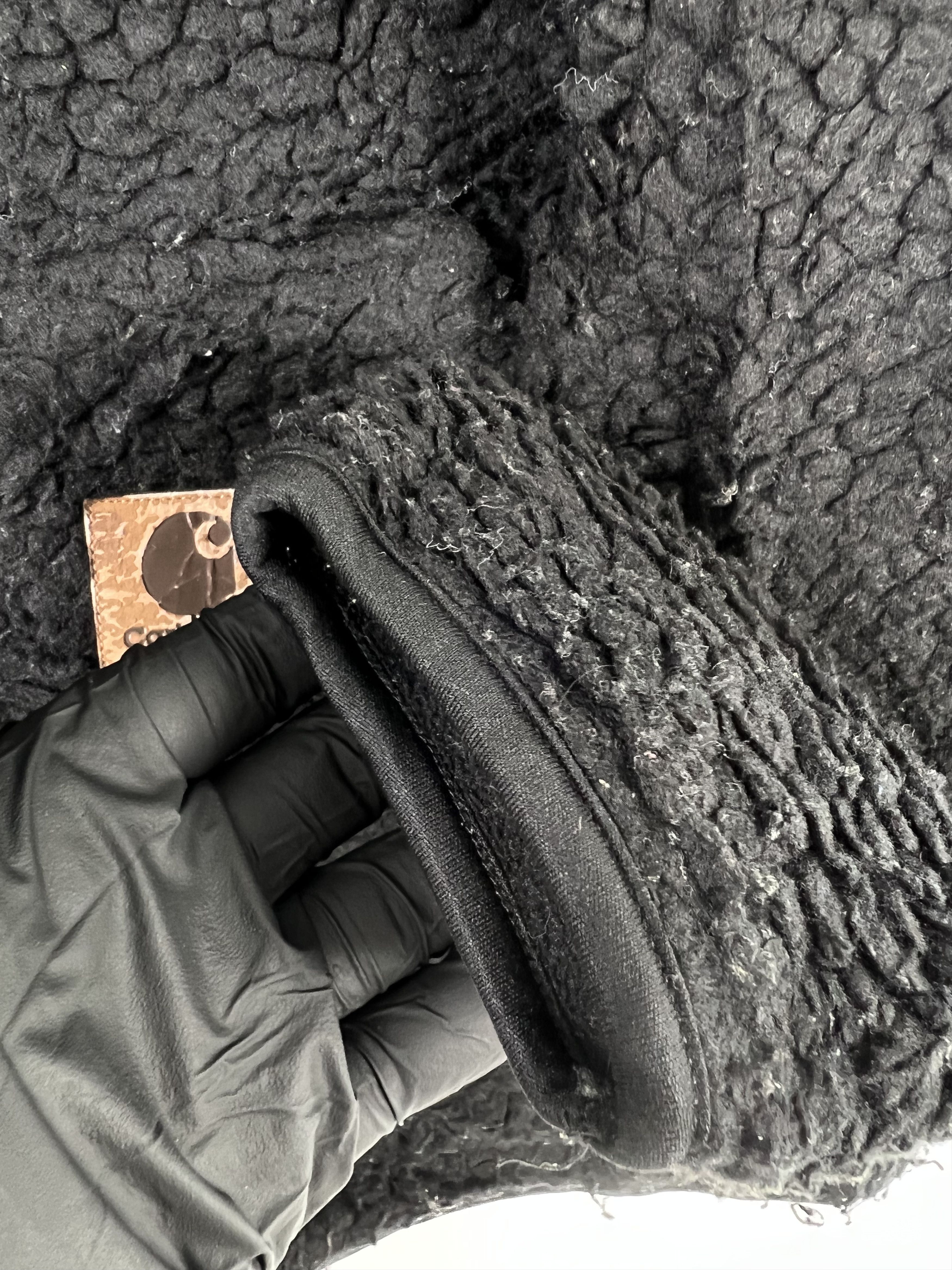Carhartt × Vintage JK076 Vintage Carhartt Black fleece zip up Hoodie (L) Size US L / EU 52-54 / 3 - 6 Thumbnail