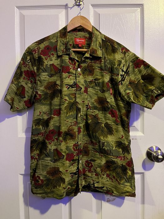 Supreme best sale hawaiian shirt