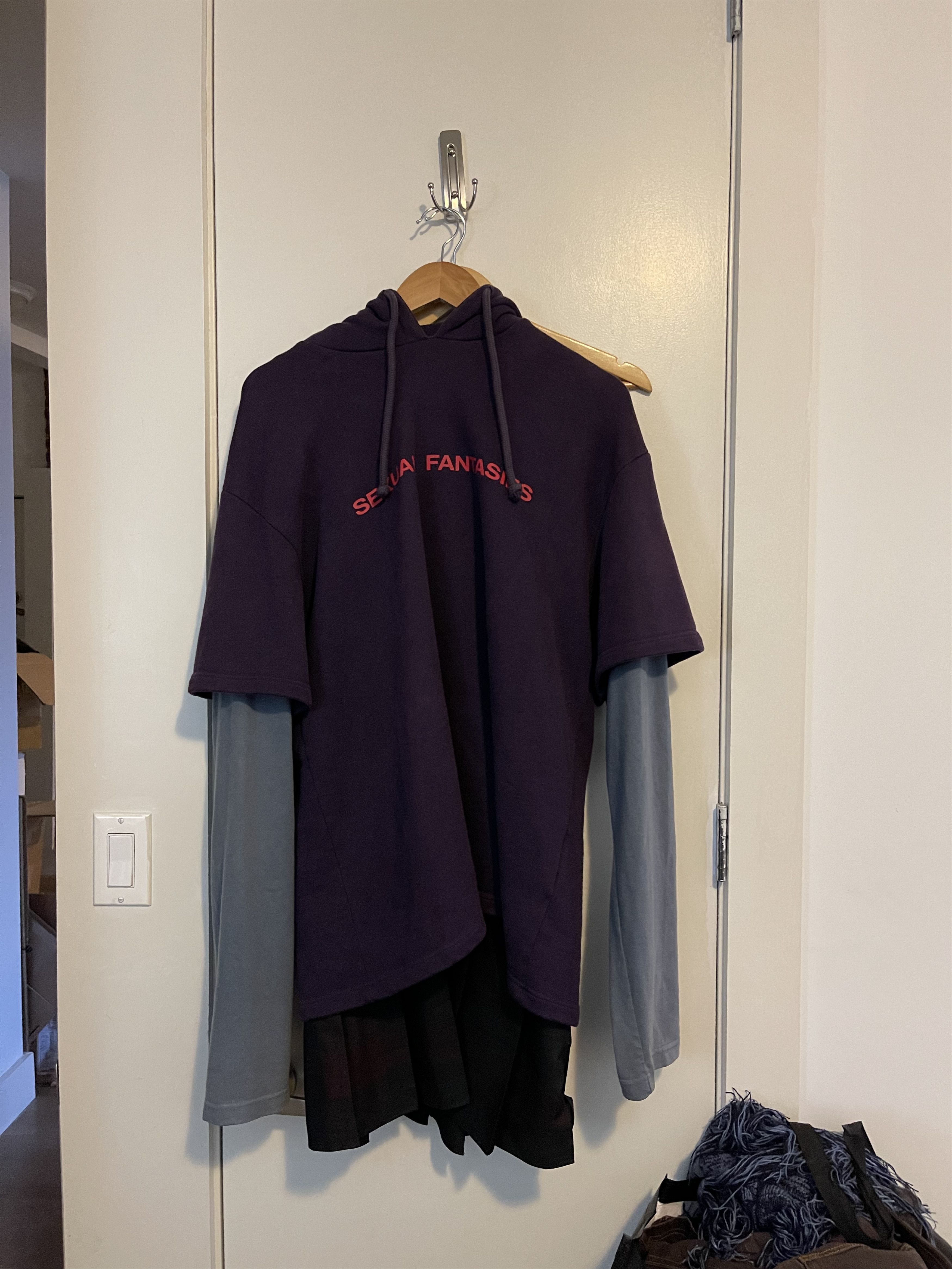 Vetements Vetements Sexual Fantasies Runway 2016 Hoodie Size US M / EU 48-50 / 2 - 1 Thumbnail