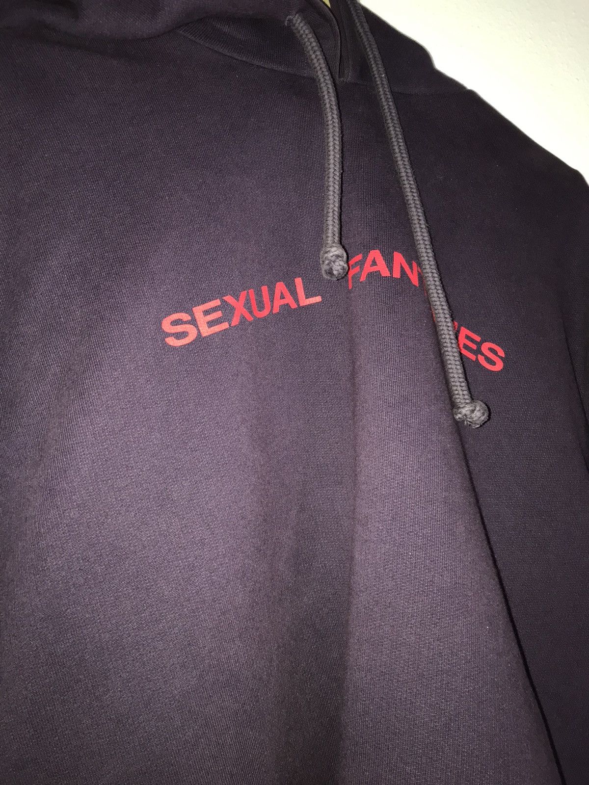 Vetements Vetements Sexual Fantasies Runway 2016 Hoodie Size US M / EU 48-50 / 2 - 4 Thumbnail