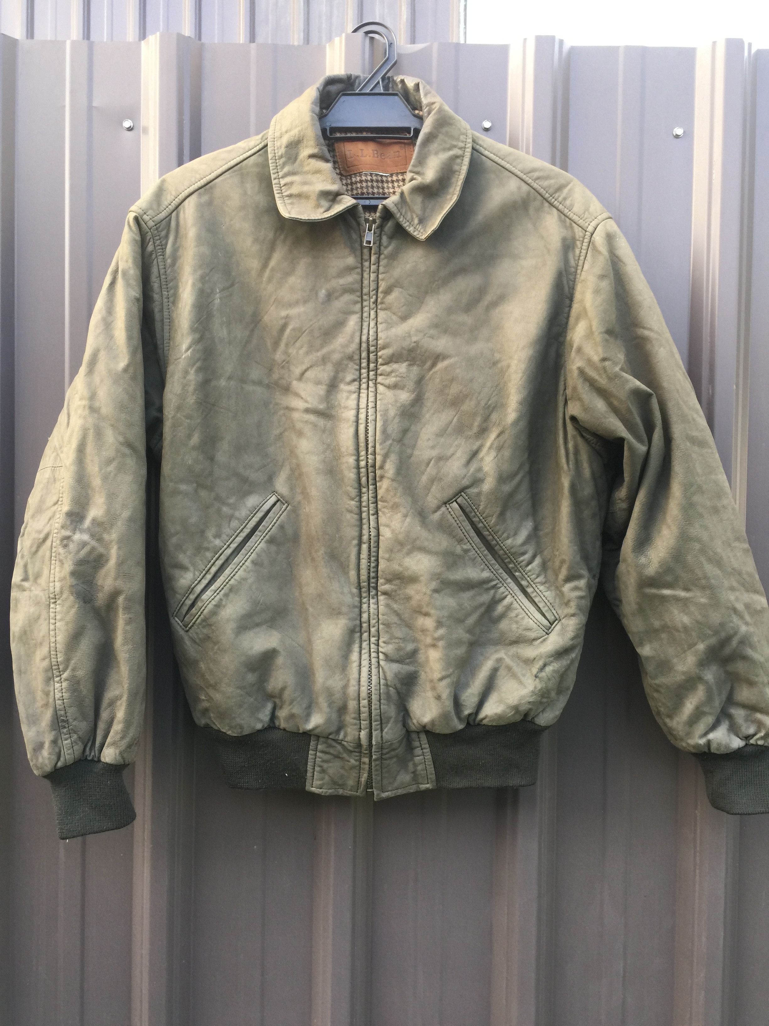 L.L. Bean 🔥Rare🔥Vintage LL Bean Leather Jacket Size US M / EU 48-50 / 2 - 1 Thumbnail