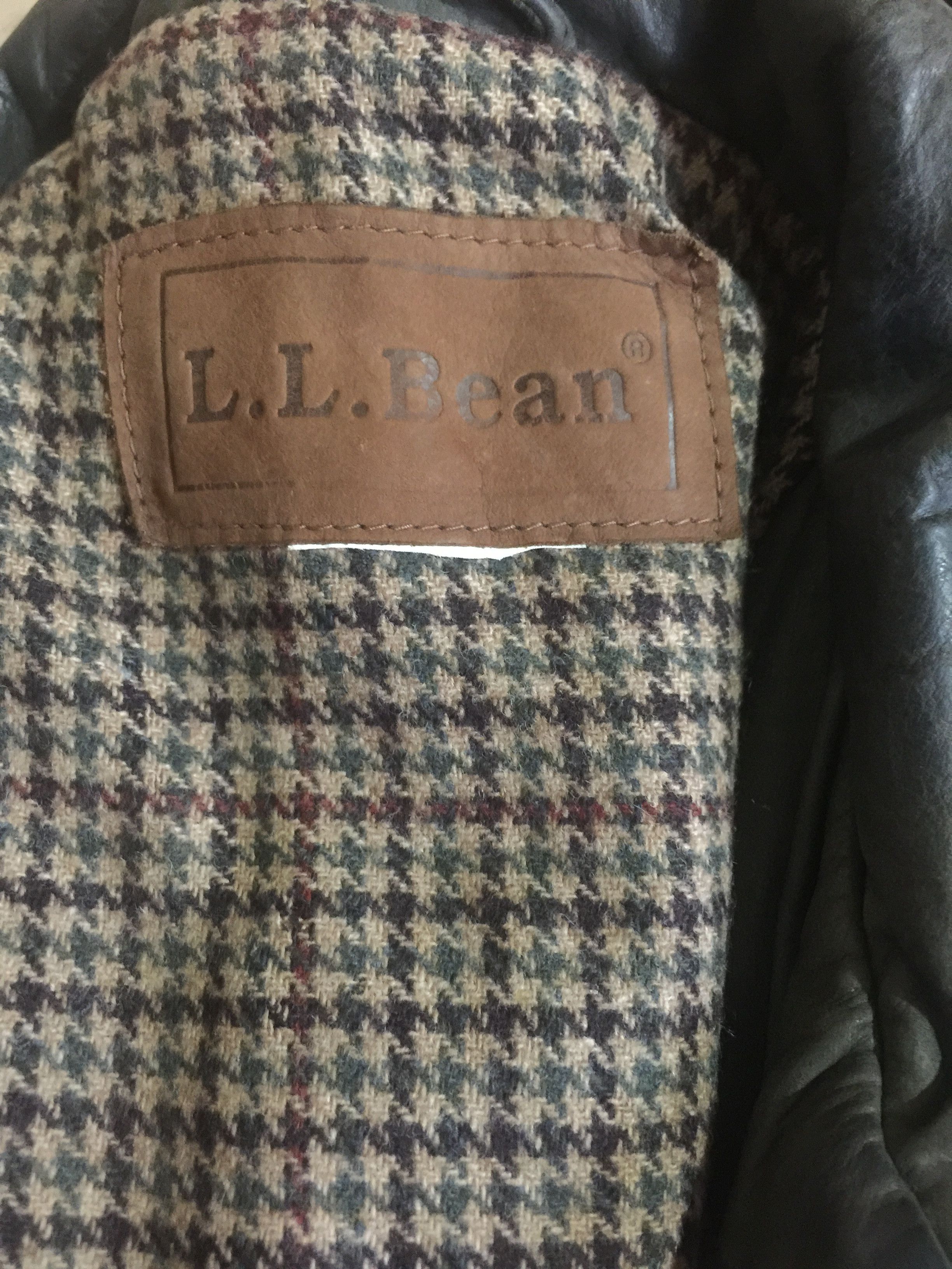 L.L. Bean 🔥Rare🔥Vintage LL Bean Leather Jacket Size US M / EU 48-50 / 2 - 6 Thumbnail