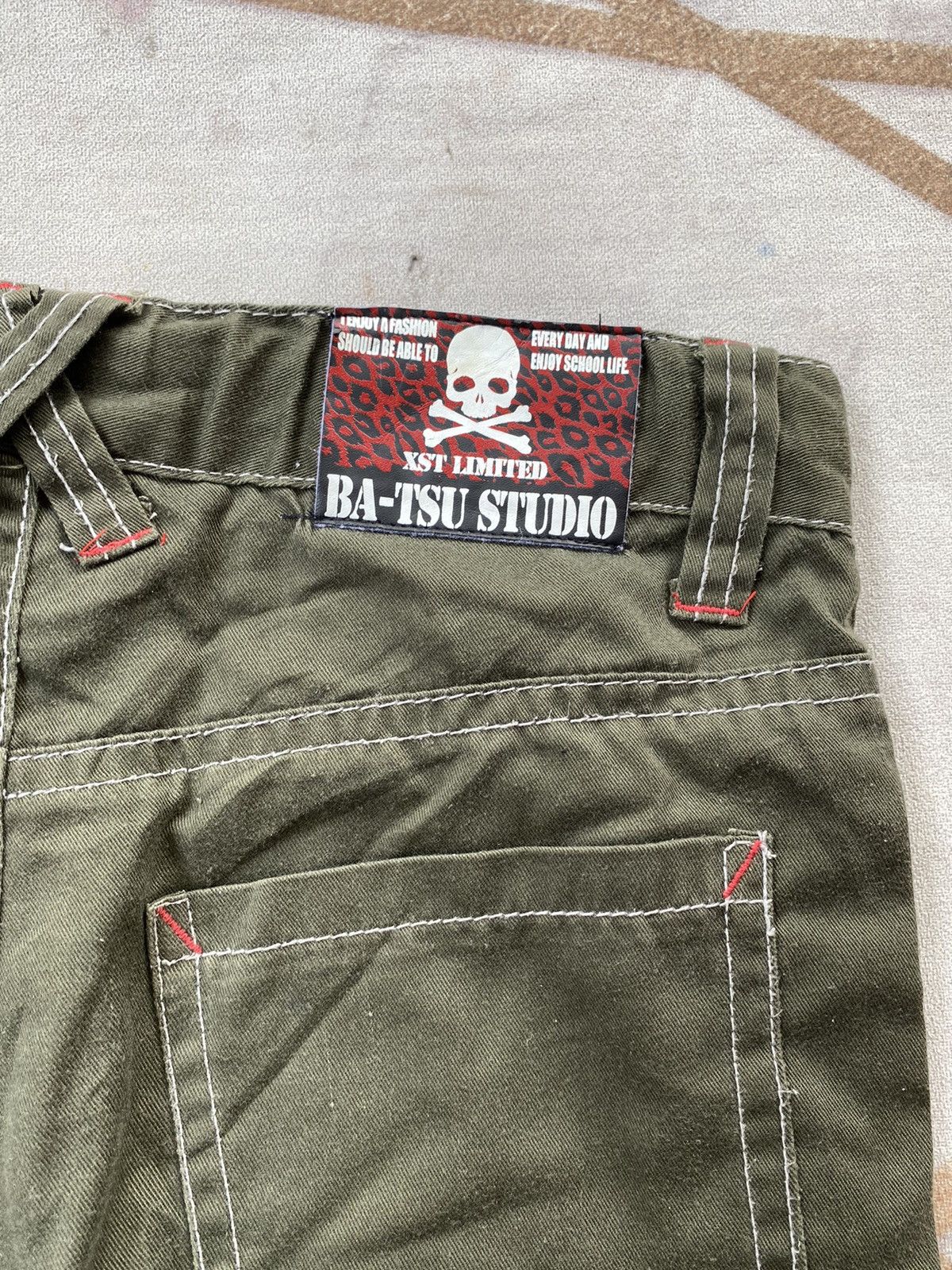 Japanese Brand 💥SALE💥 BA-Tsu Studio Cargo Pant XST Limited Size US 29 - 24 Thumbnail