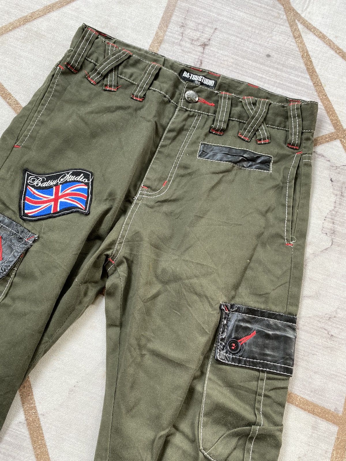 Japanese Brand 💥SALE💥 BA-Tsu Studio Cargo Pant XST Limited Size US 29 - 23 Thumbnail