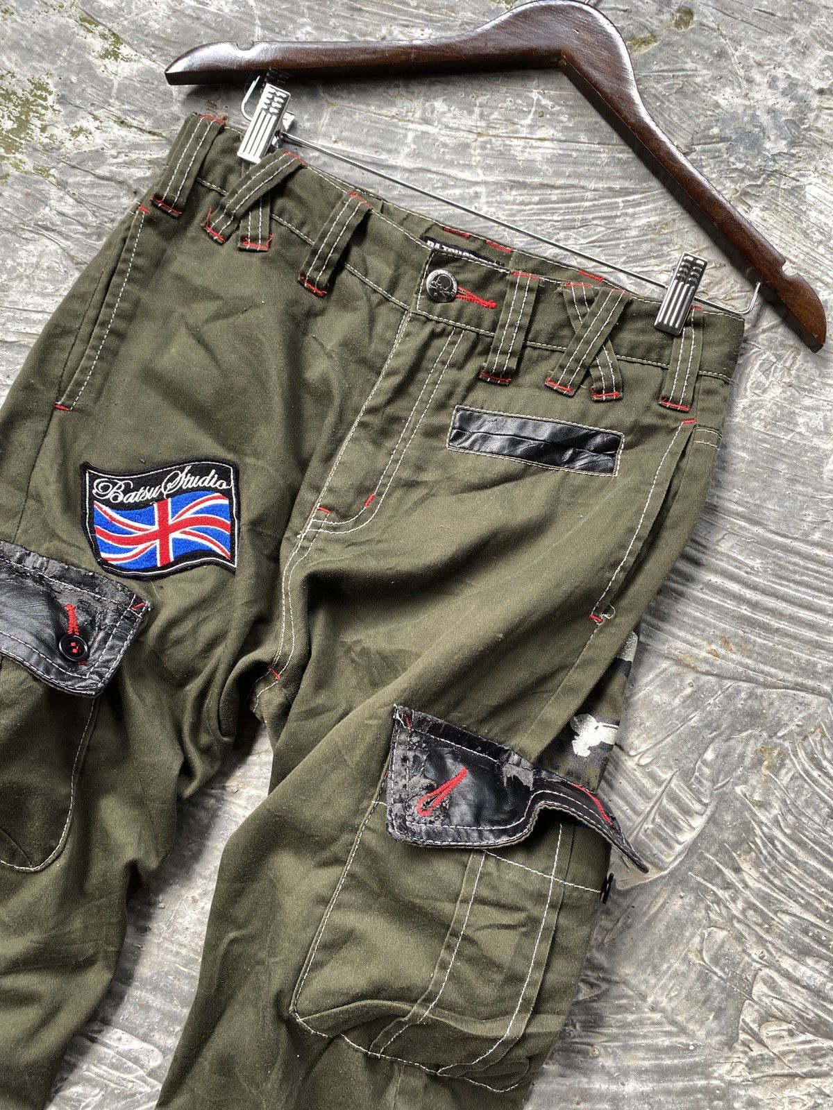 Japanese Brand 💥SALE💥 BA-Tsu Studio Cargo Pant XST Limited Size US 29 - 14 Thumbnail