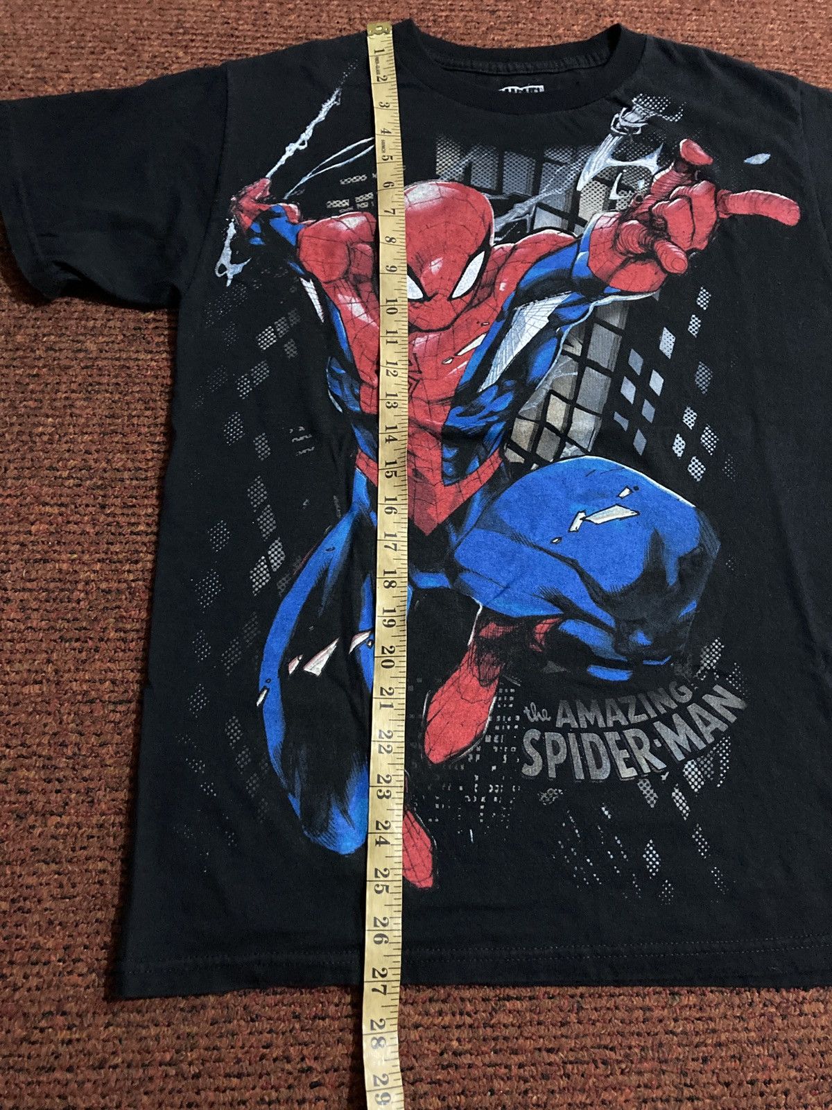 Marvel Comics The Amazing Spider-Man Overprinted Tee Size US S / EU 44-46 / 1 - 6 Thumbnail