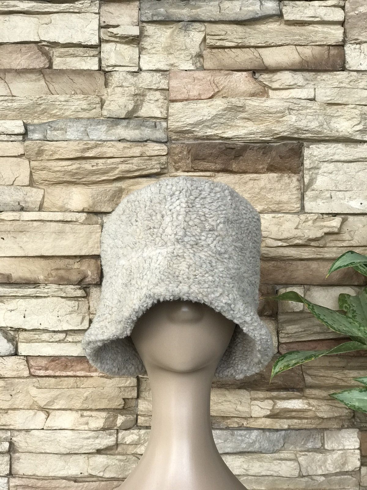 Japanese Brand Unknown Sherpa Style Bucket Hat Size ONE SIZE - 1 Thumbnail