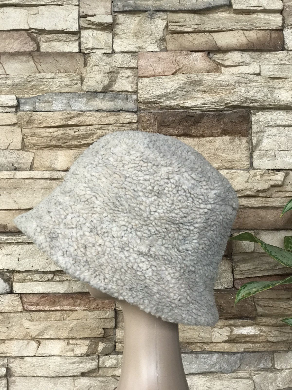 Japanese Brand Unknown Sherpa Style Bucket Hat Size ONE SIZE - 2 Thumbnail
