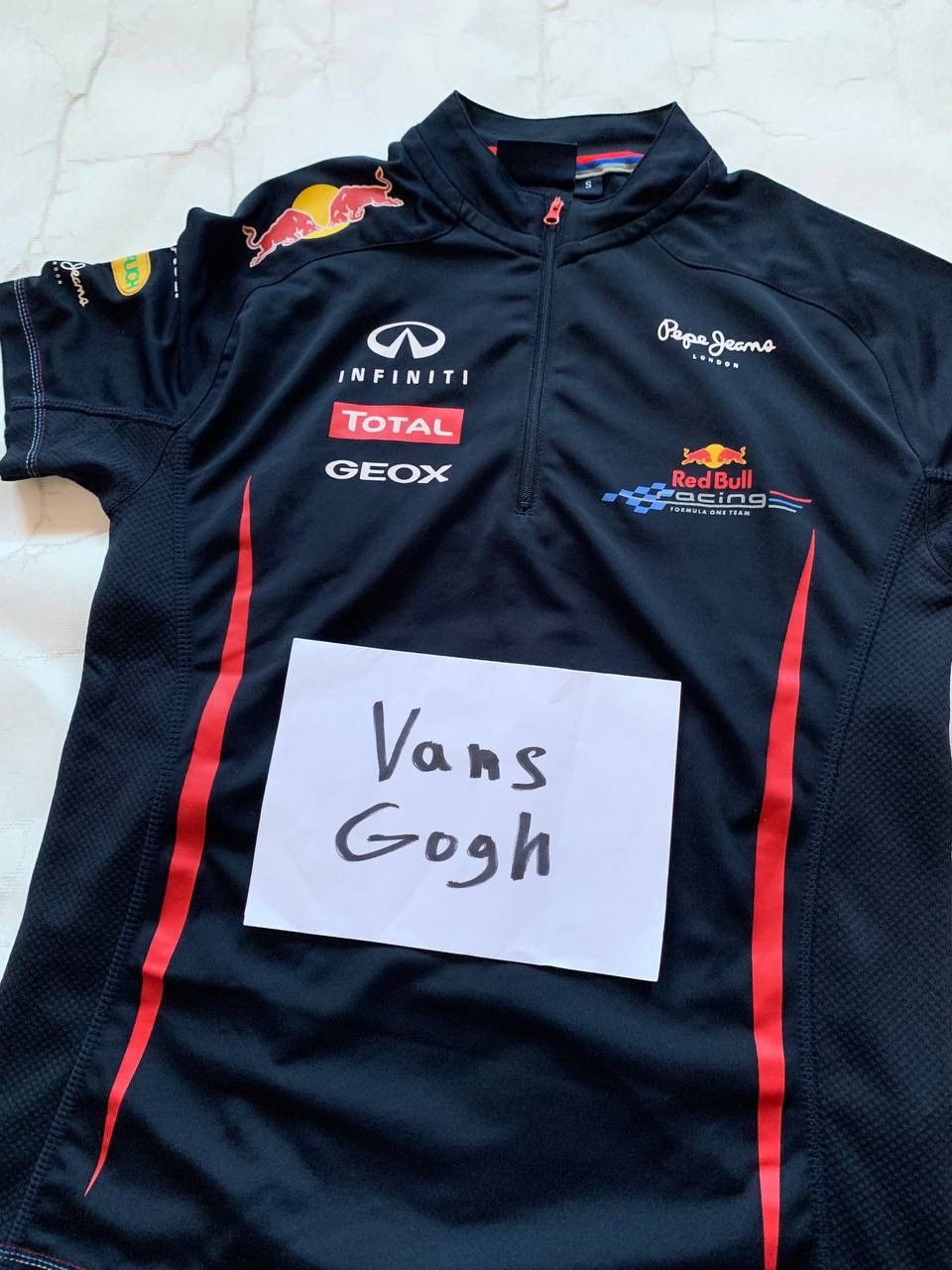 Red Bull × Vintage Vintage RED BULL INFINITY PEPE JEANS cycling tee Size US S / EU 44-46 / 1 - 8 Thumbnail