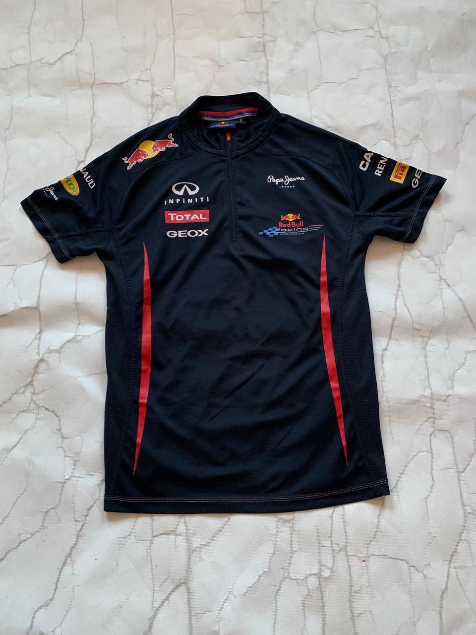 Red Bull × Vintage Vintage RED BULL INFINITY PEPE JEANS cycling tee Size US S / EU 44-46 / 1 - 1 Thumbnail