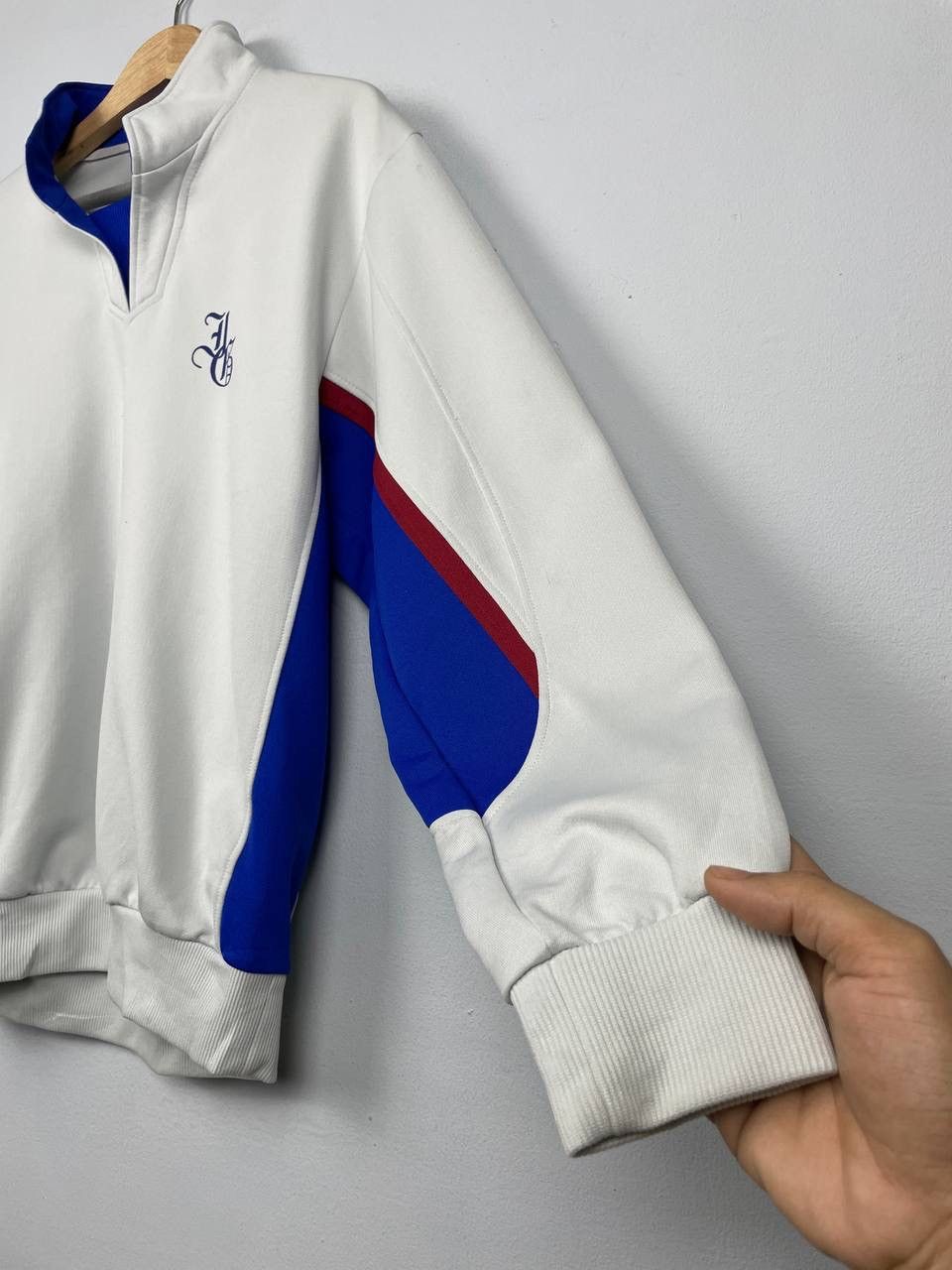 Asics × Japanese Brand × Vintage Vintage ASICS Japanese Brand Trackstop Jacket Size US L / EU 52-54 / 3 - 4 Thumbnail