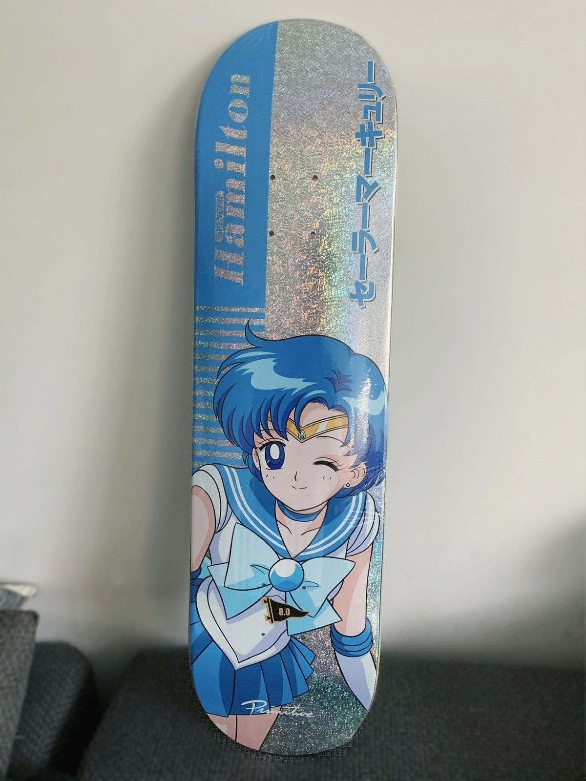 RARE LIMITED EDITION - Sailor Mercury x Primitive Skatedeck