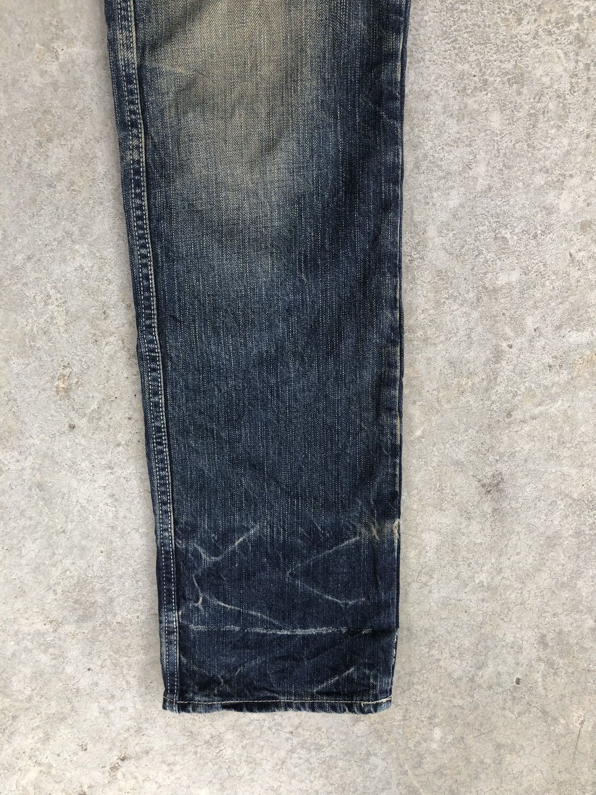Johnbull Vintage John Bull Distressed Jeans Cargo Pants Size US 31 - 6 Thumbnail