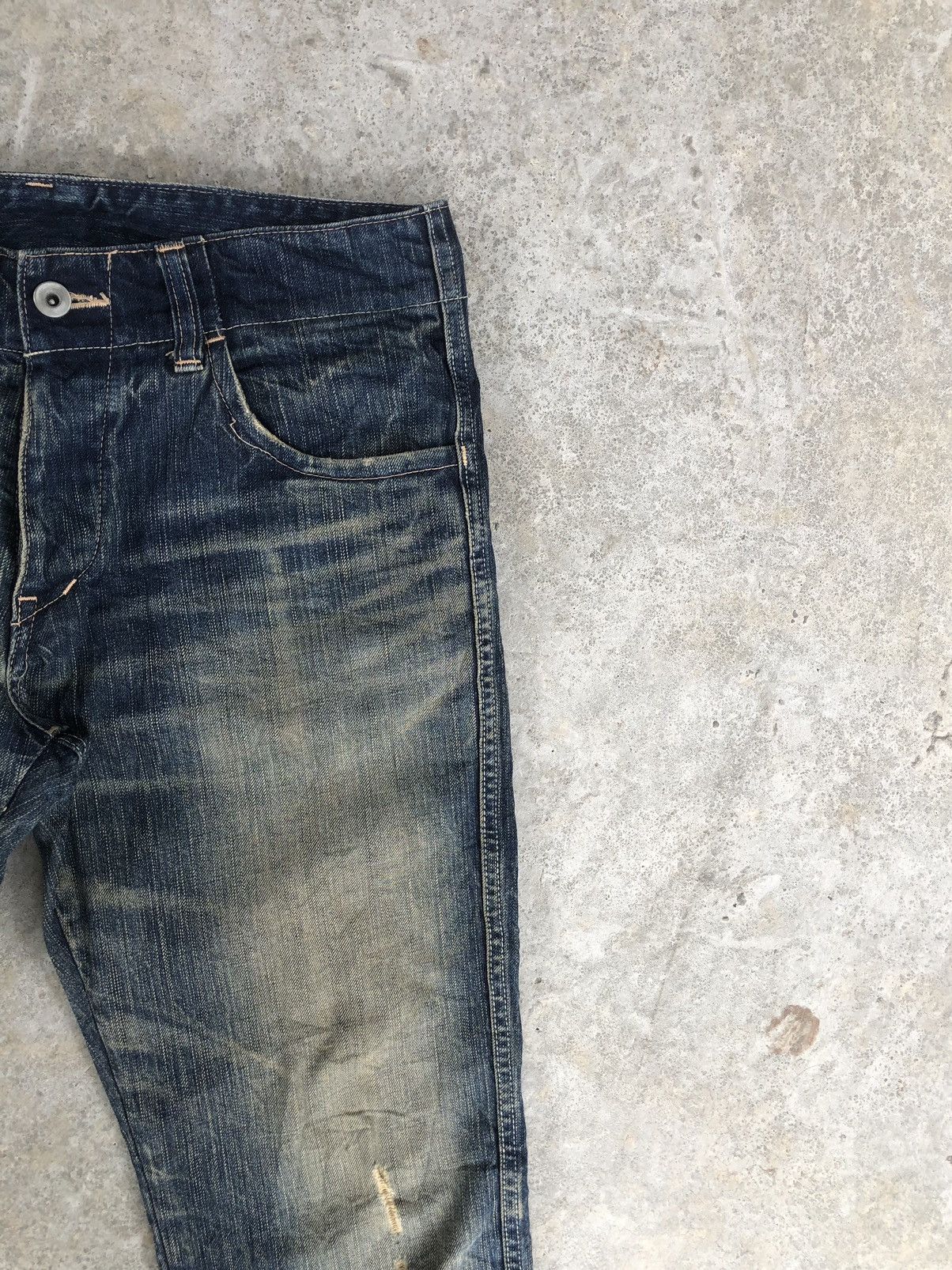 Johnbull Vintage John Bull Distressed Jeans Cargo Pants Size US 31 - 5 Thumbnail