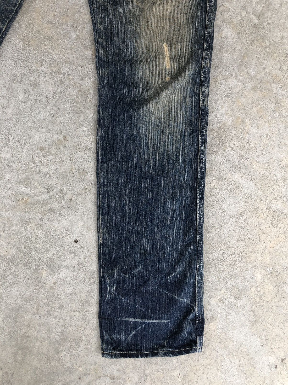 Johnbull Vintage John Bull Distressed Jeans Cargo Pants Size US 31 - 7 Thumbnail