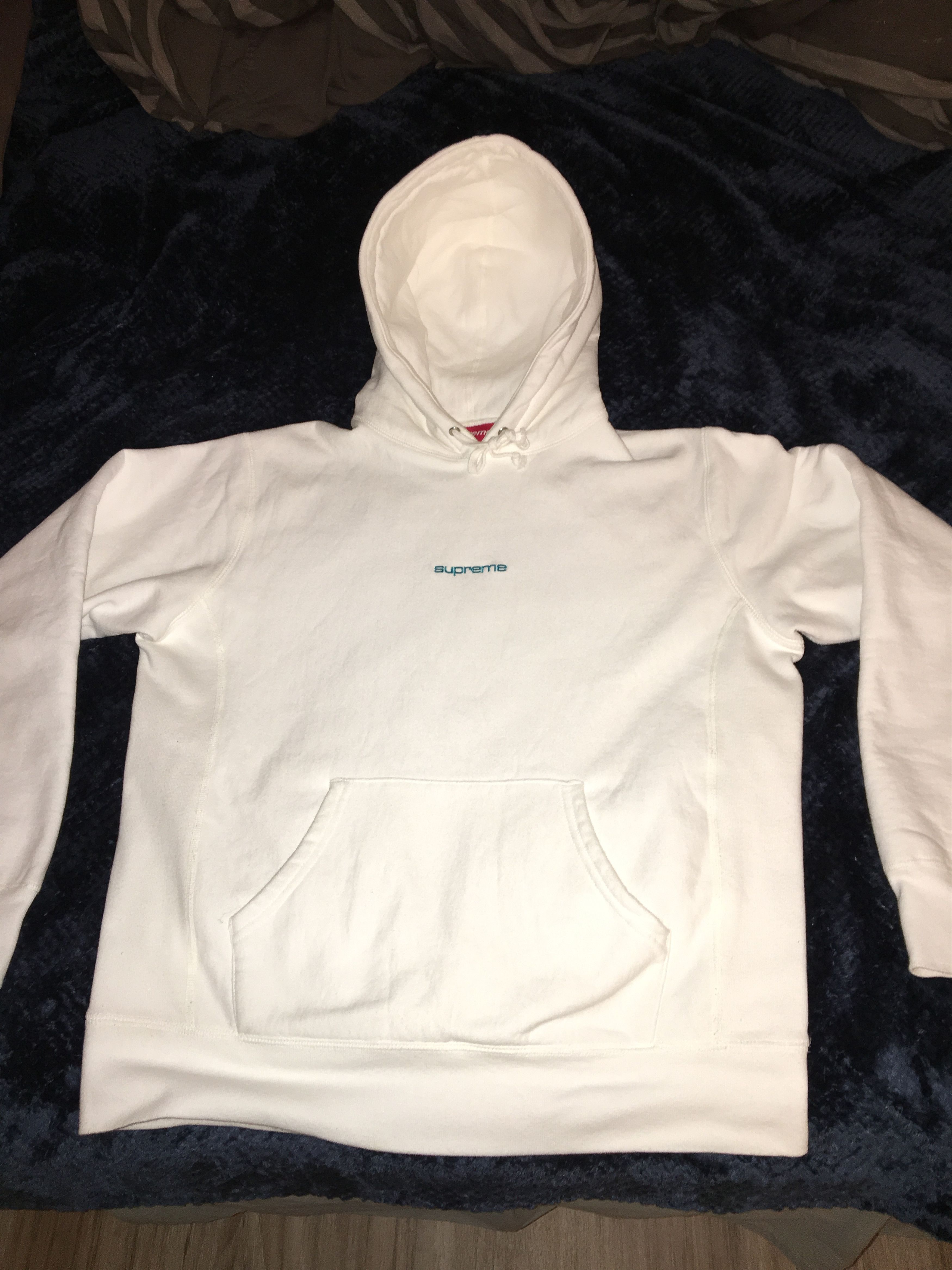 Supreme Compact Logo Hoodie | Grailed