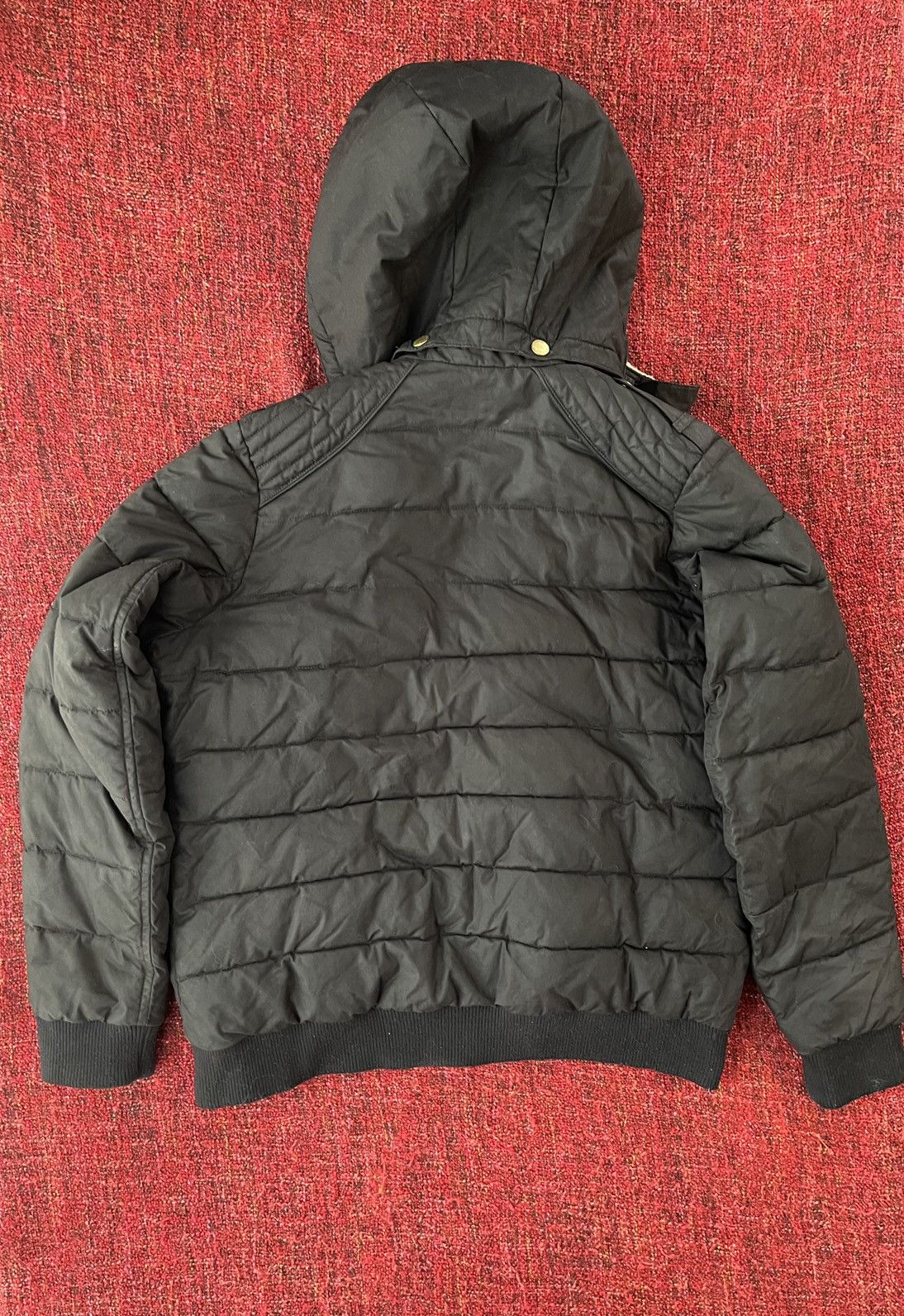 Barbour × Vintage Barbour international vintage waxed jacket with cap Size XXL / US 16-18 / IT 52-54 - 4 Thumbnail