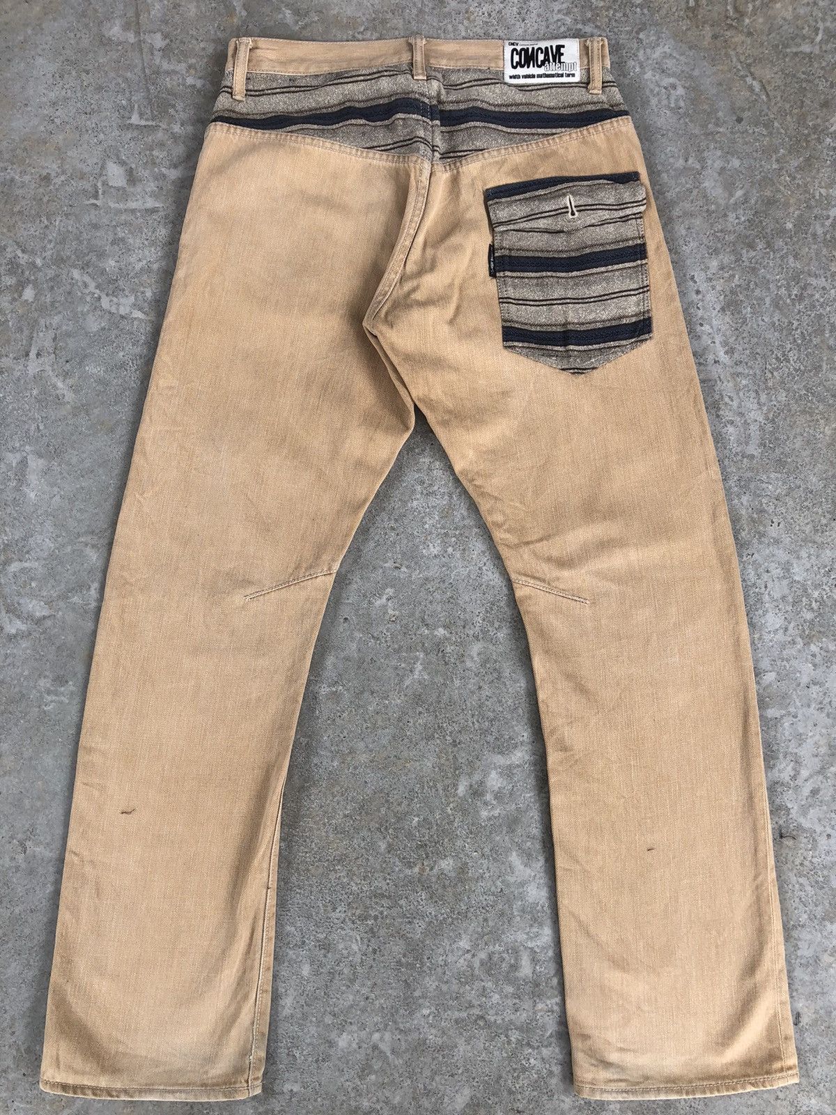 Japanese Brand Japanese Concave attempt Single Pocket Distressed Blanket Size US 31 - 1 Thumbnail