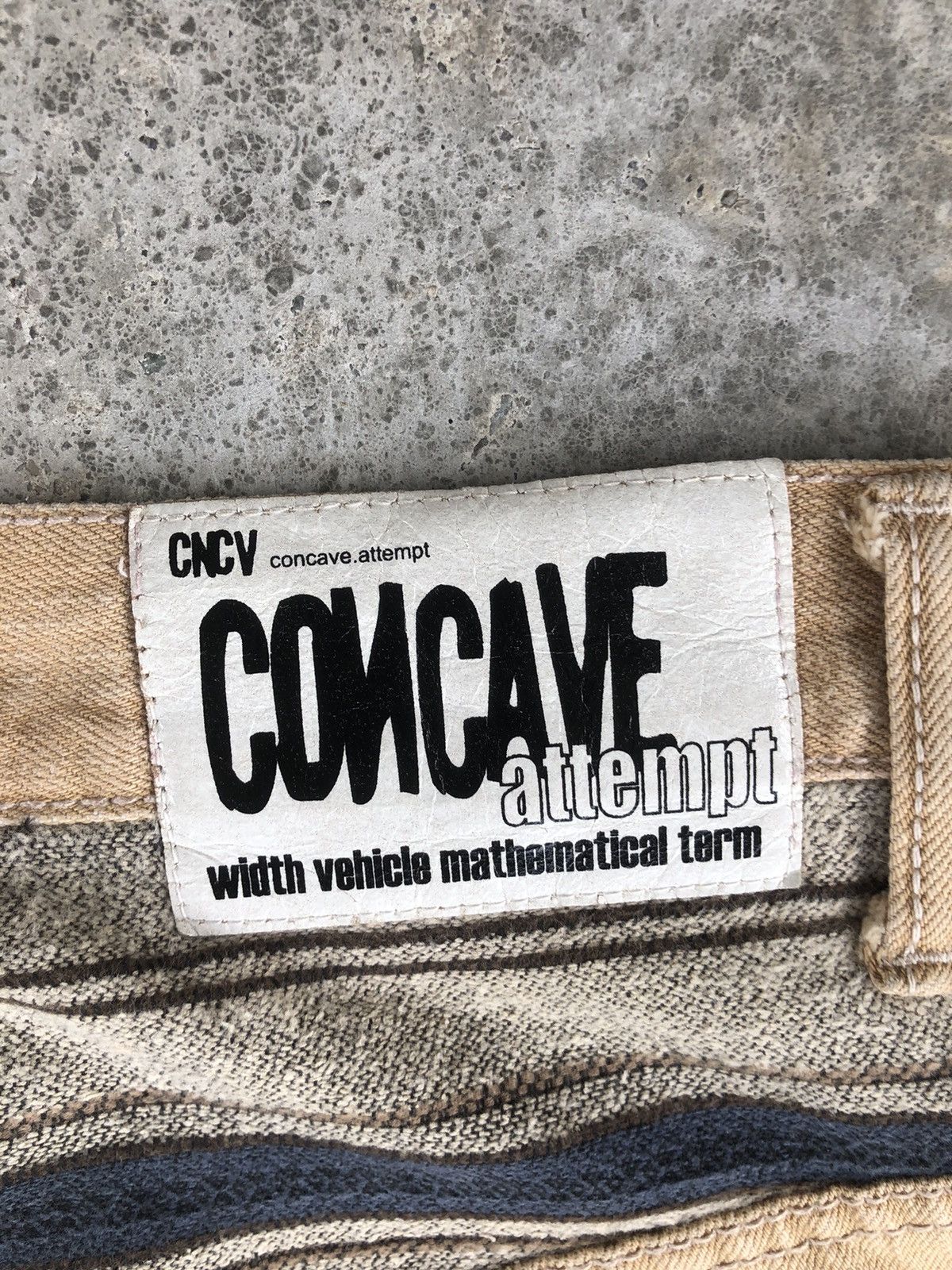 Japanese Brand Japanese Concave attempt Single Pocket Distressed Blanket Size US 31 - 13 Thumbnail
