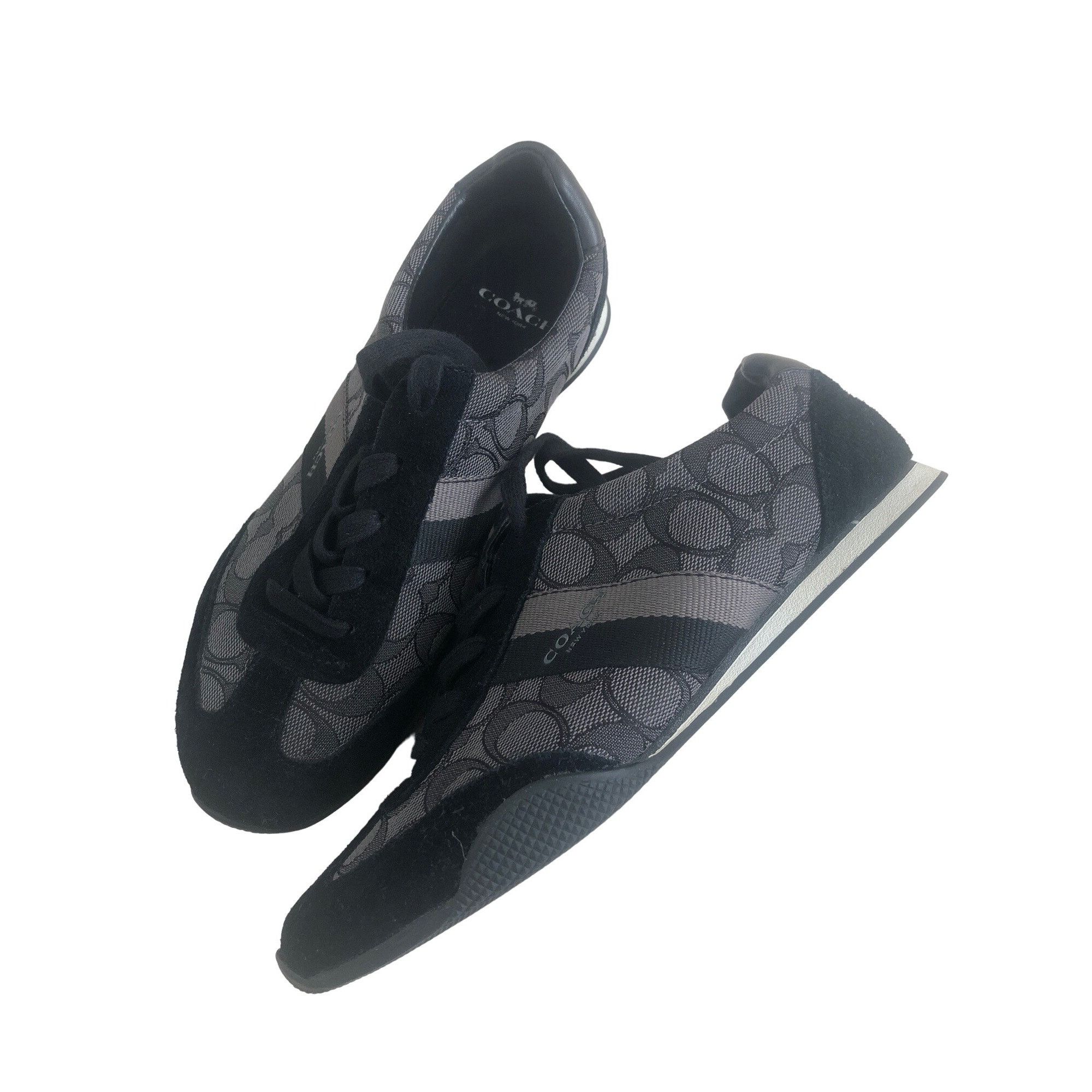 Coach kelson sneakers black online