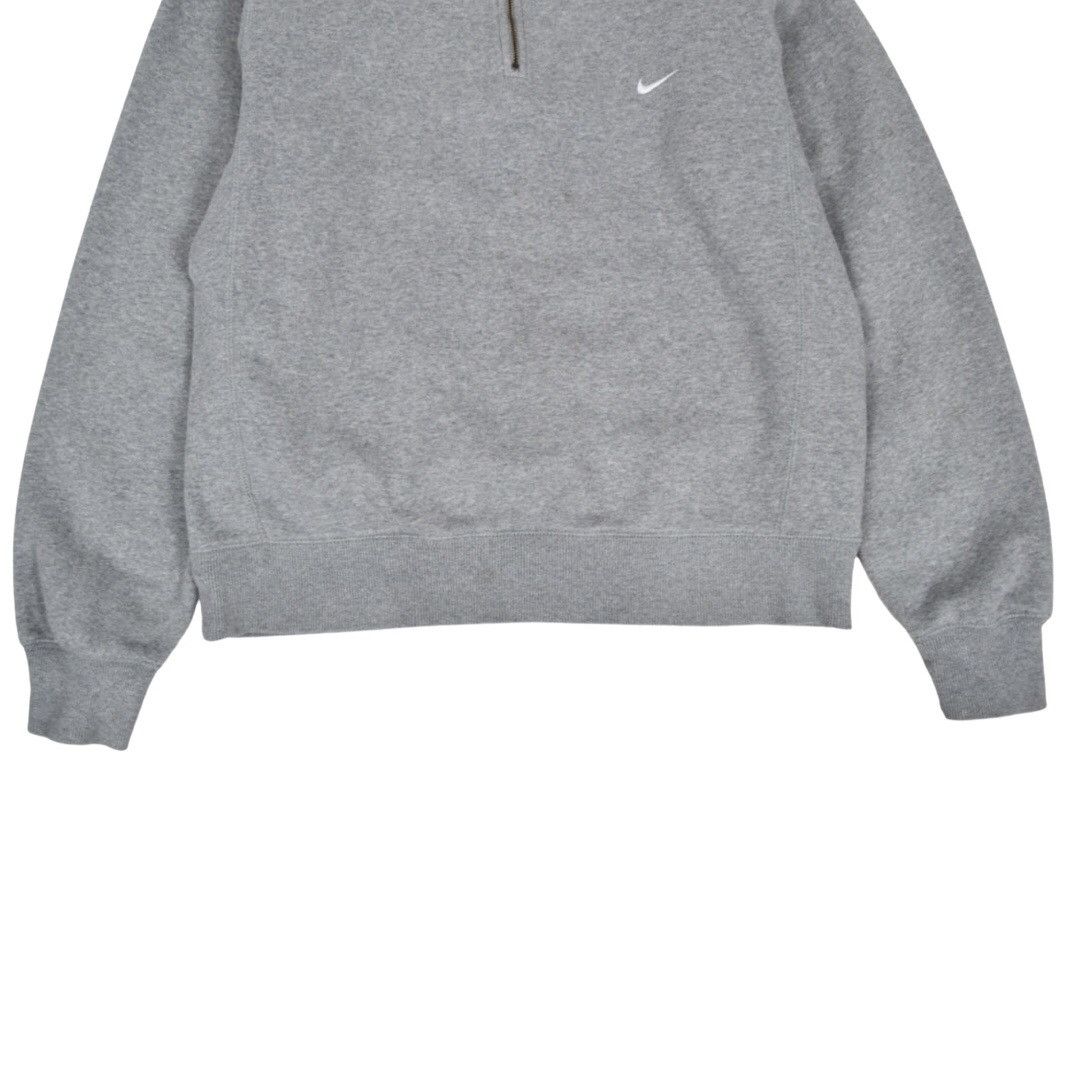 Nike × Vintage Nike Vintage Small Swoosh 1/4 Zip Sweatshirt Size US M / EU 48-50 / 2 - 3 Thumbnail