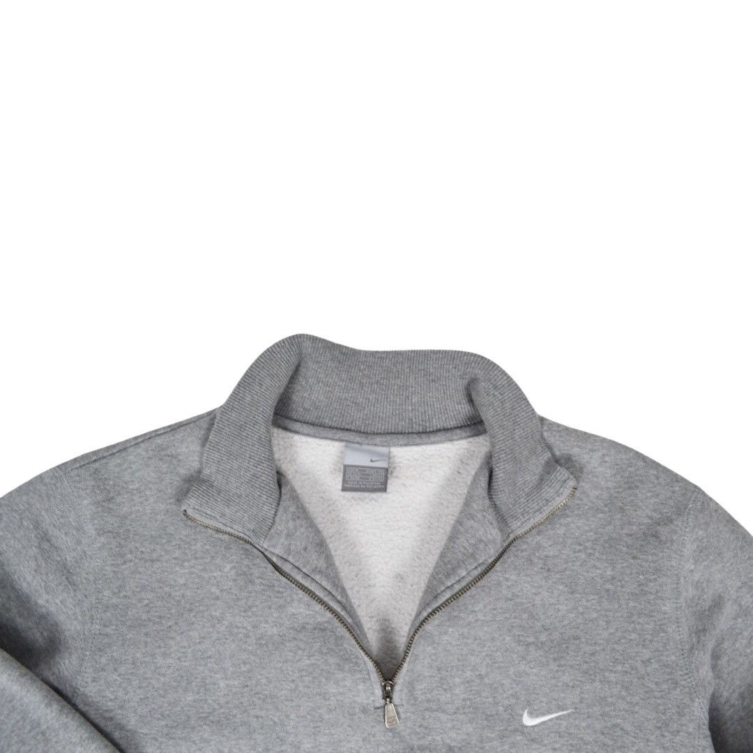 Nike × Vintage Nike Vintage Small Swoosh 1/4 Zip Sweatshirt Size US M / EU 48-50 / 2 - 5 Thumbnail