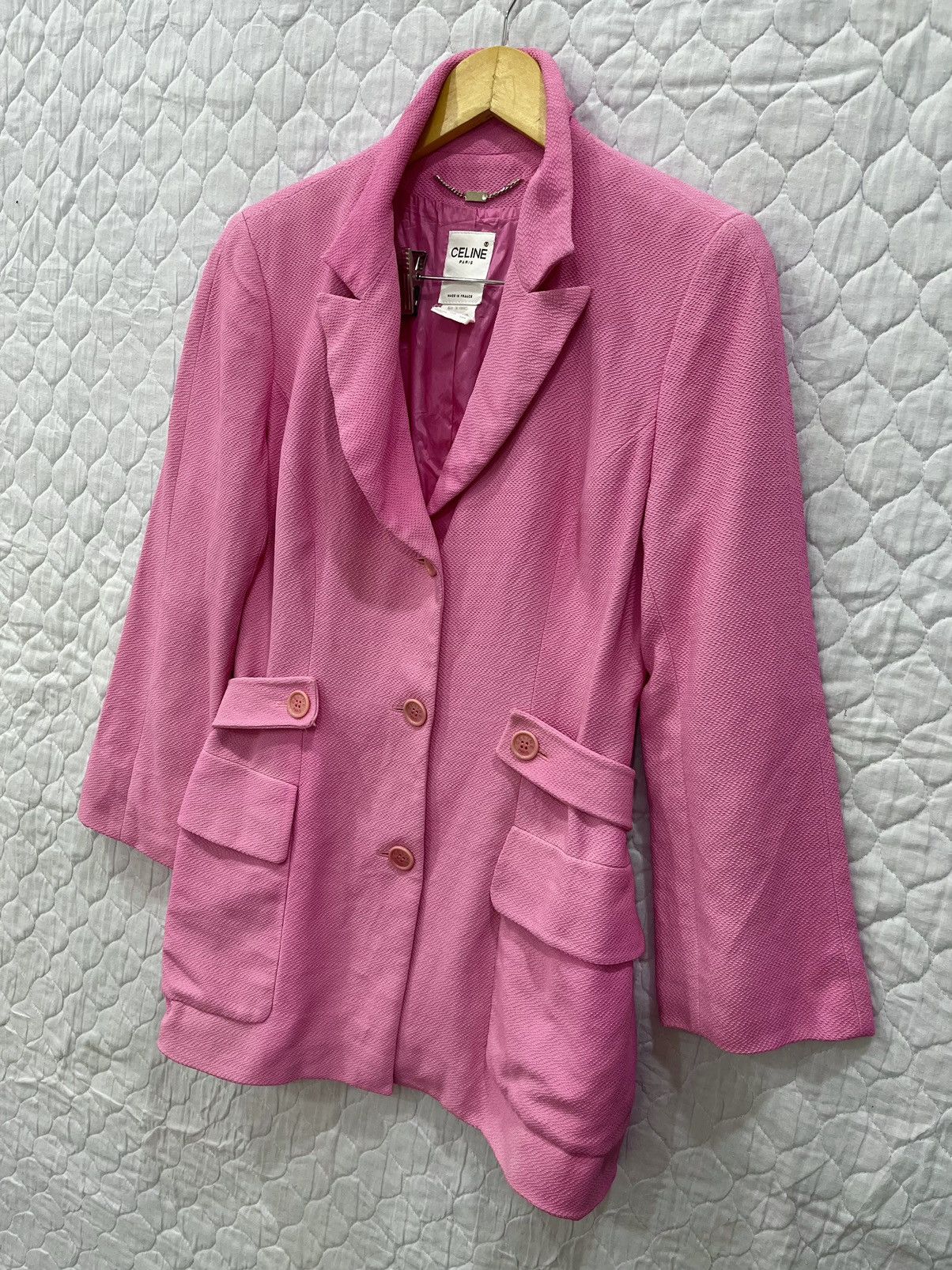 Celine B51.🔥🔥🔥LUXURY VINTAGE CELINE JACKET Size M / US 6-8 / IT 42-44 - 2 Thumbnail