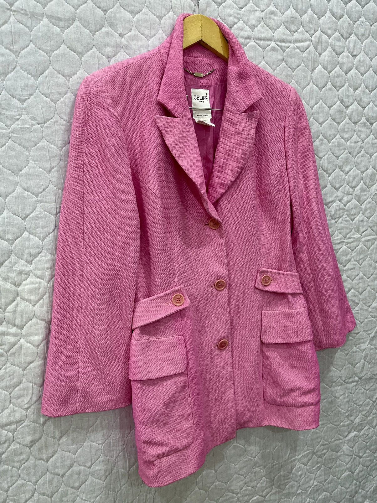 Celine B51.🔥🔥🔥LUXURY VINTAGE CELINE JACKET Size M / US 6-8 / IT 42-44 - 3 Thumbnail
