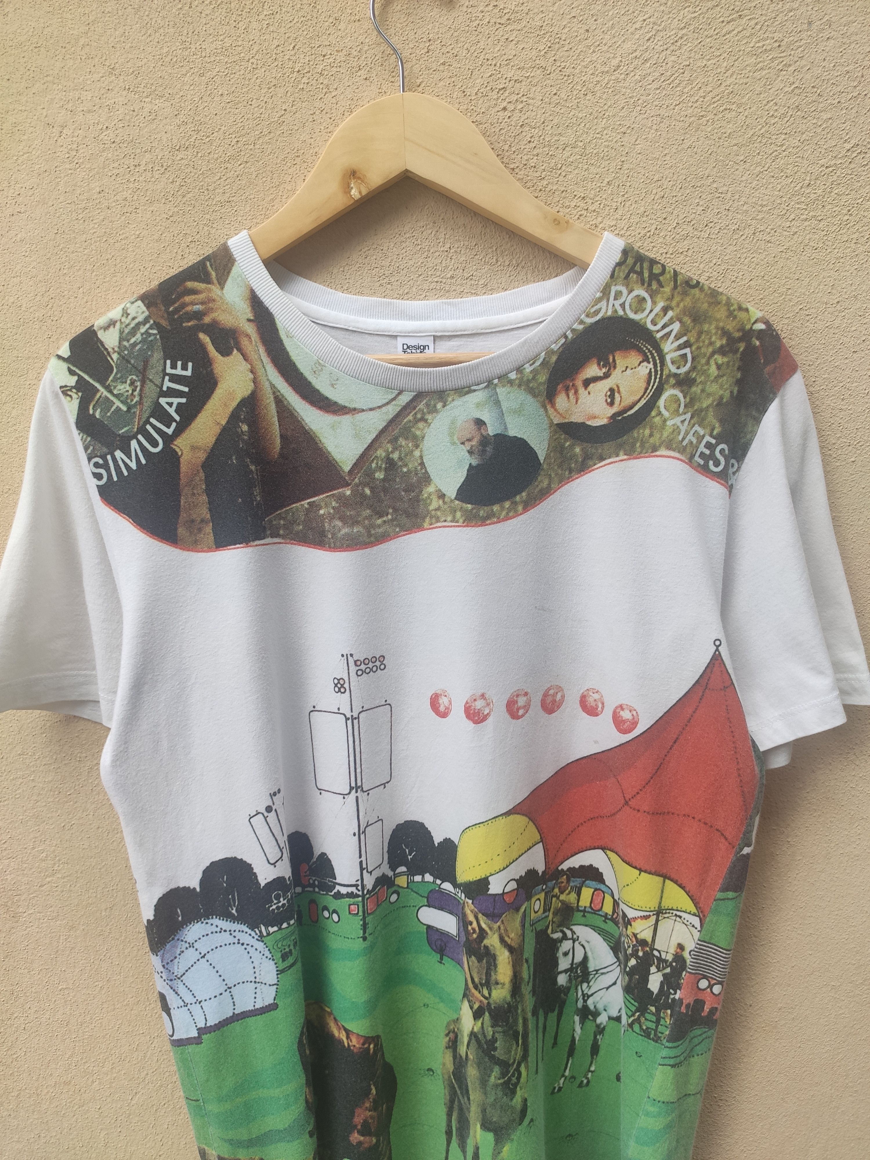 Vintage Vintage Art t shirt full print design Size US M / EU 48-50 / 2 - 2 Thumbnail