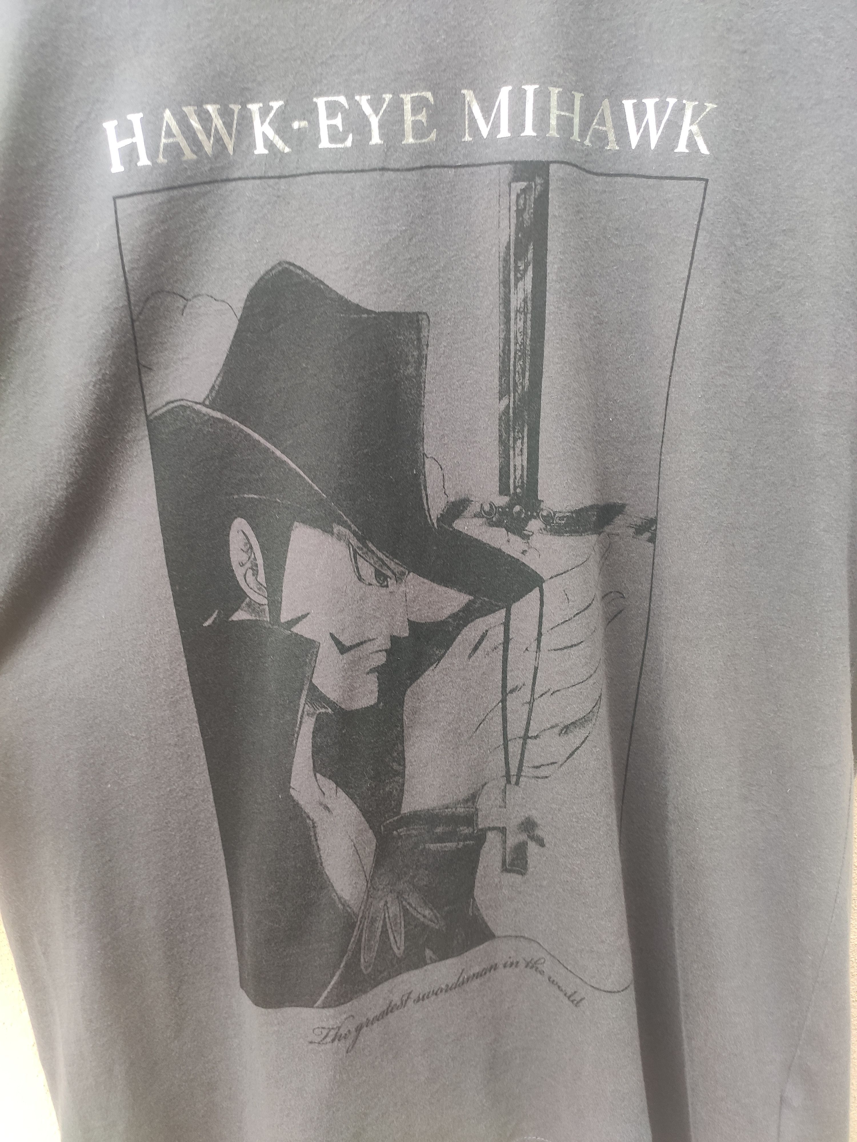 Anime One piece t shirt anime hawk eye mihawk Size US M / EU 48-50 / 2 - 6 Thumbnail