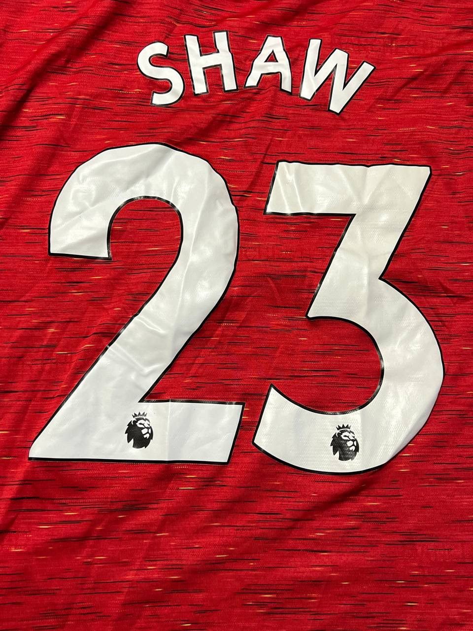 Adidas Adidas Manchester United 2020 2021 Shaw #23 Home Jersey Size US XL / EU 56 / 4 - 2 Thumbnail