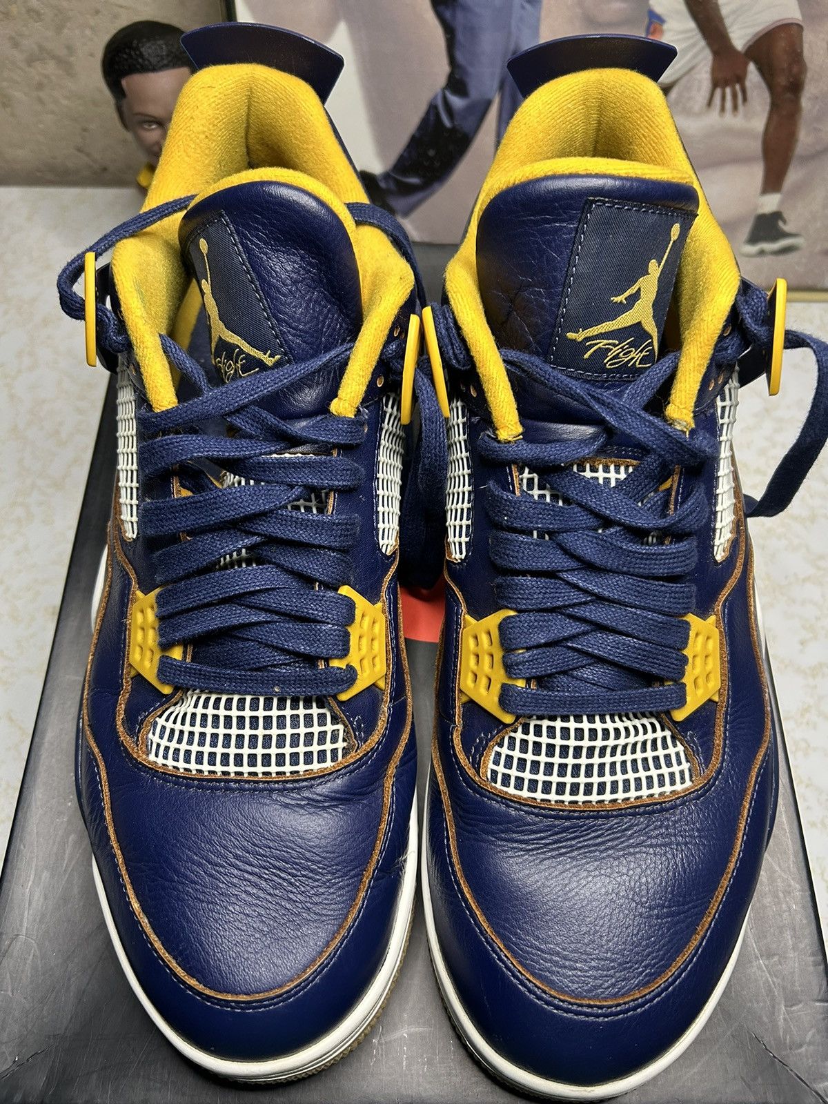 Air Jordan Retro dunk from above