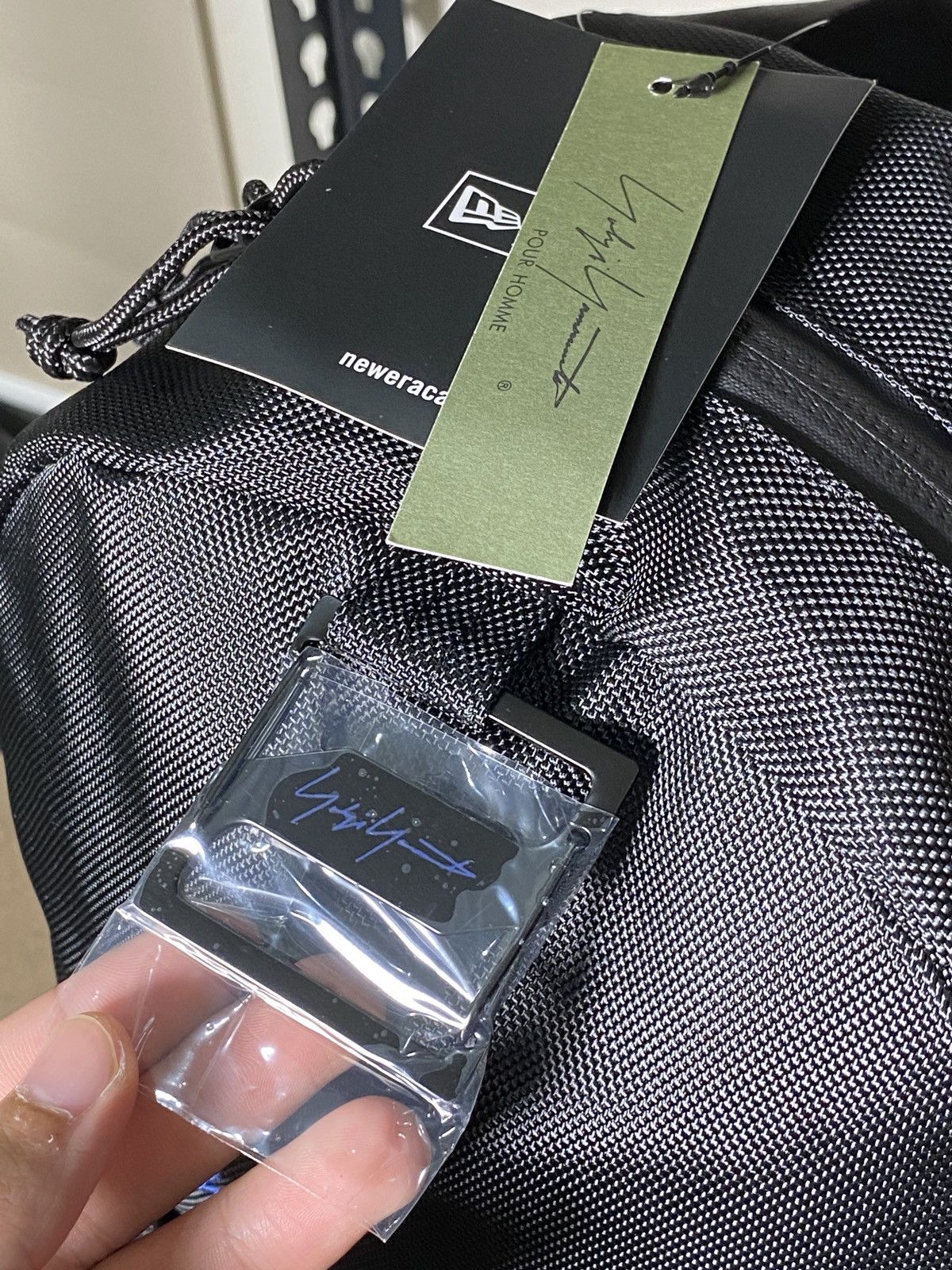 New Era × Yohji Yamamoto Yohji Yamamoto Y-3 x NEW ERA Signature Backpack Size ONE SIZE - 5 Thumbnail