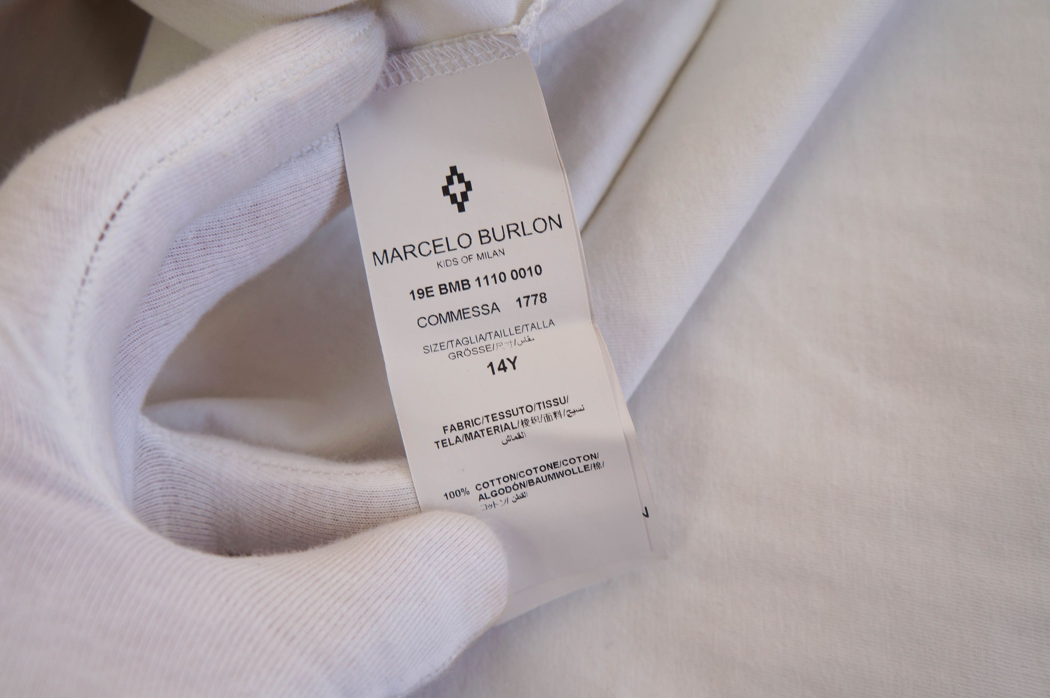 Marcelo Burlon Marcelo Burlon T Shirt Flags White Size US M / EU 48-50 / 2 - 11 Thumbnail