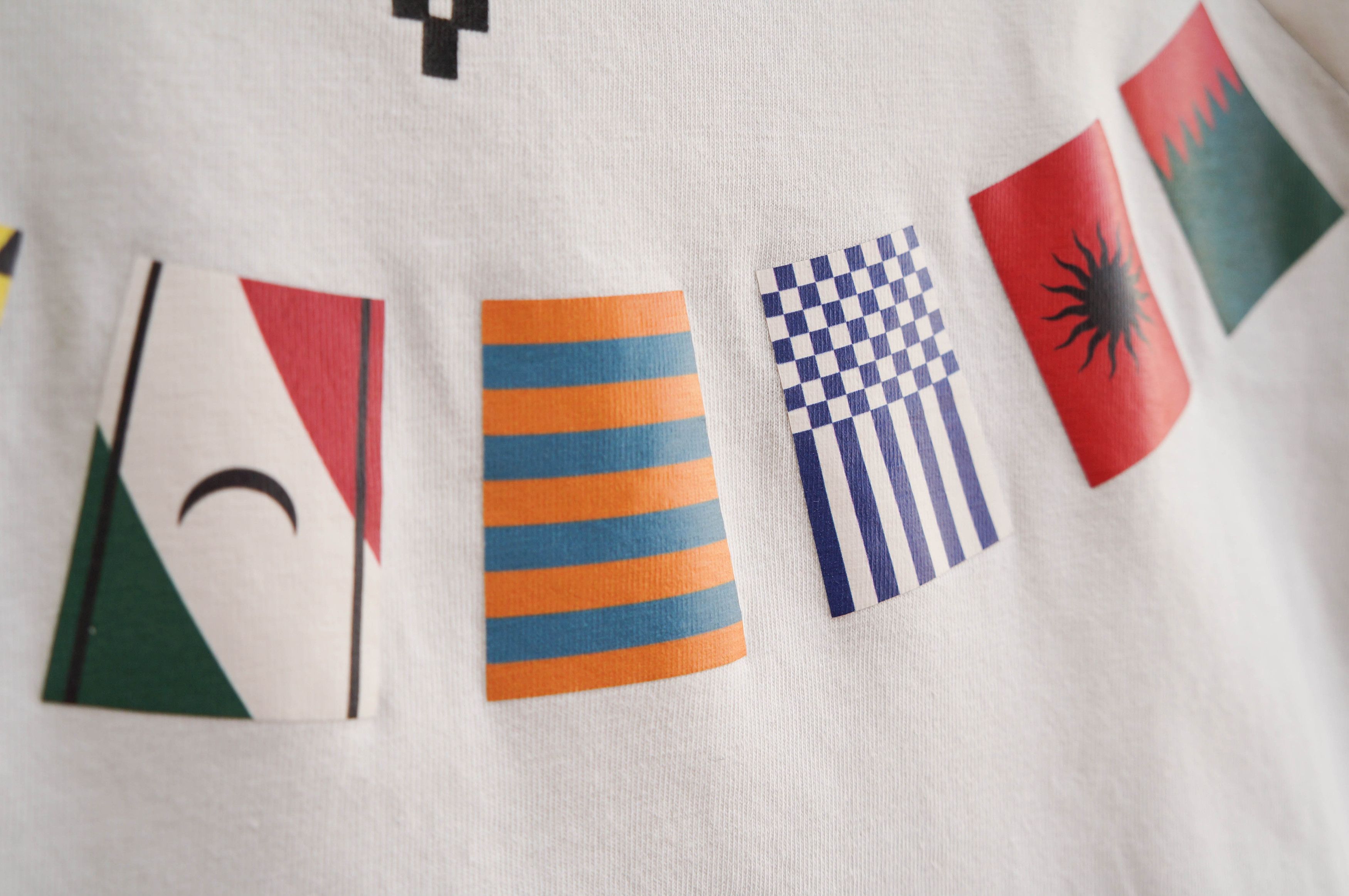 Marcelo Burlon Marcelo Burlon T Shirt Flags White Size US M / EU 48-50 / 2 - 8 Thumbnail