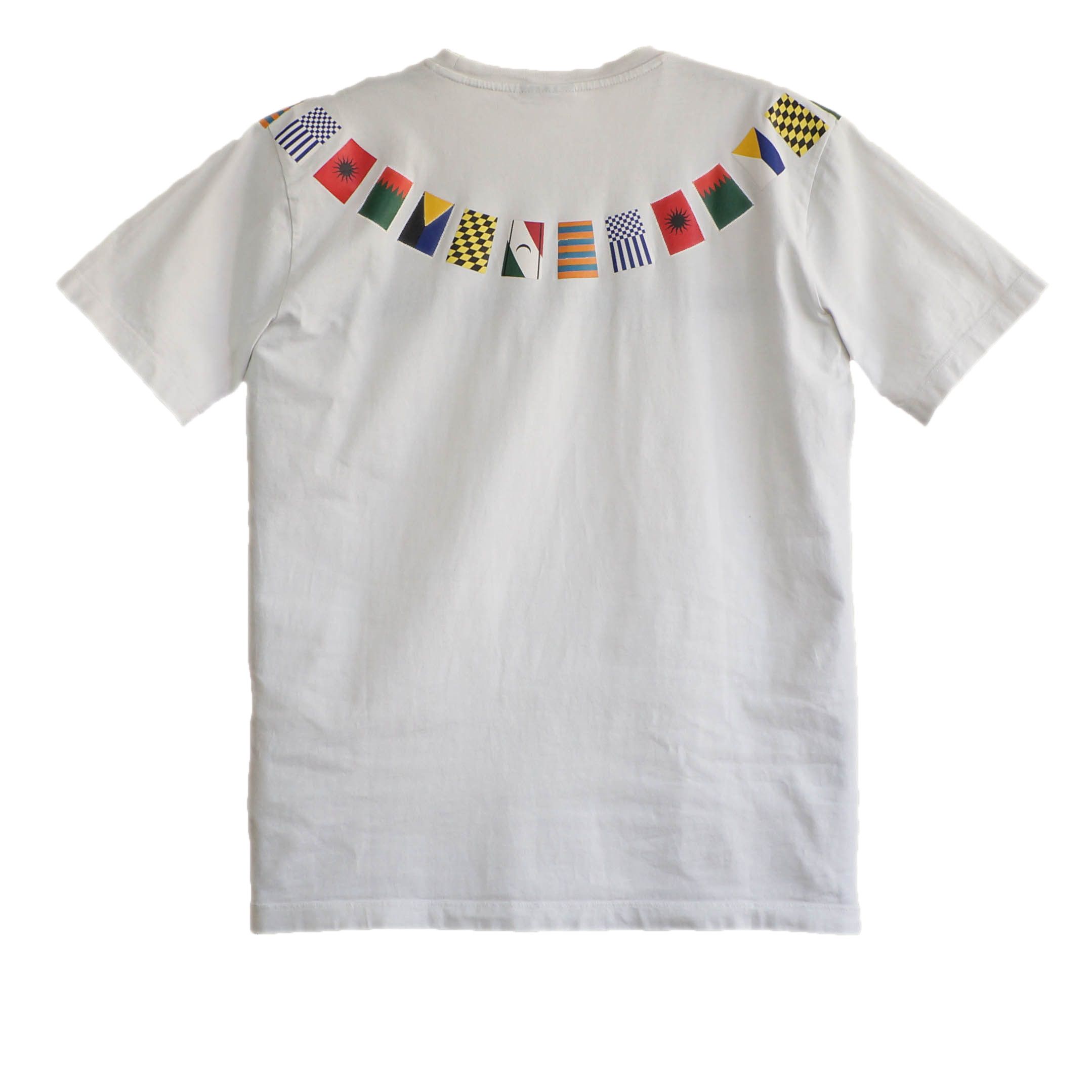 Marcelo Burlon Marcelo Burlon T Shirt Flags White Size US M / EU 48-50 / 2 - 2 Thumbnail