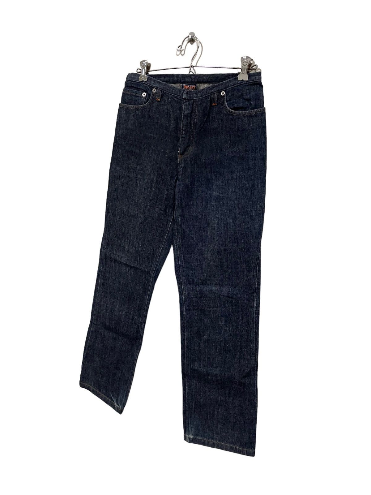Walter Van Beirendonck Rare🔥W&LT 90s Designer No Belt Loop Styles Distressed Jeans Size US 28 / EU 44 - 6 Thumbnail