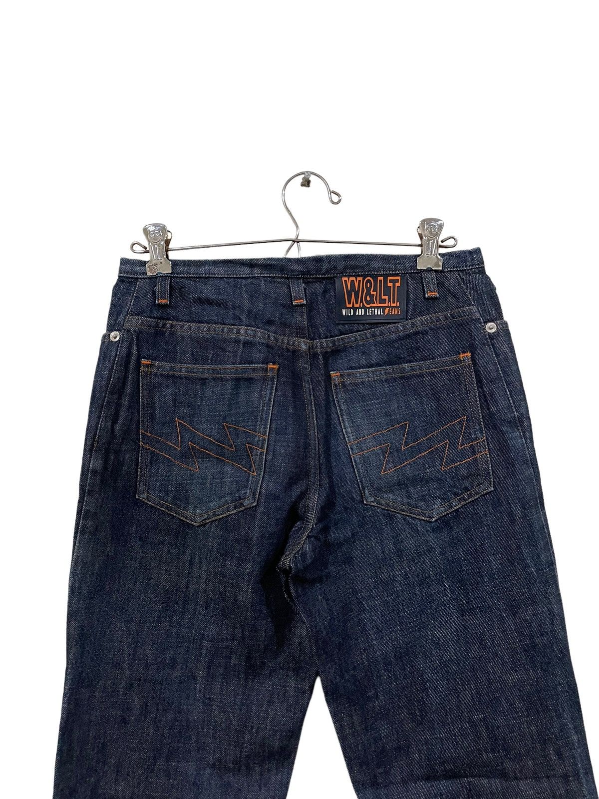90s W< Denim Pants ② W< × Walter Van Beirendonck Rare🔥W< 90s Designer No