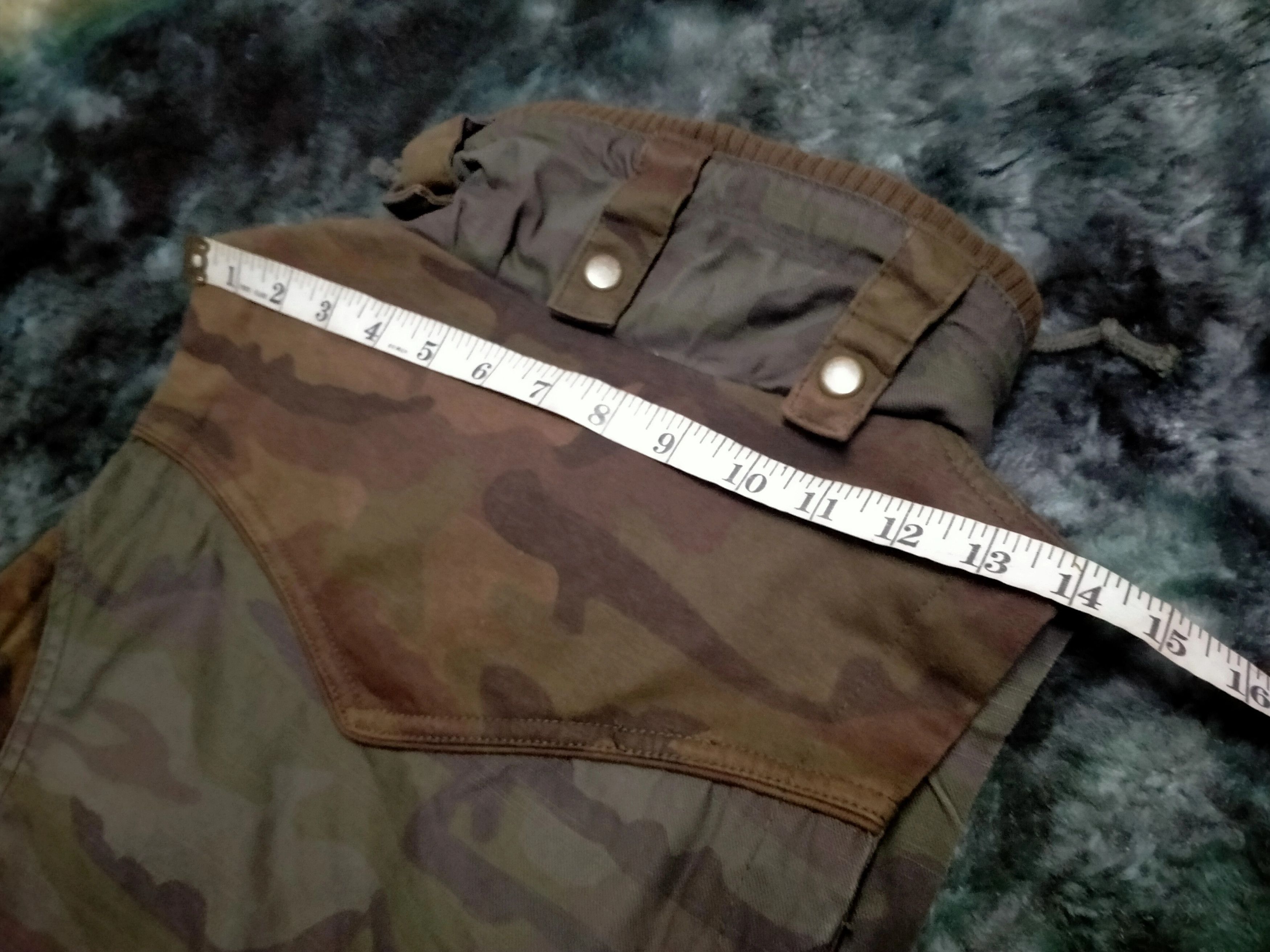 Japanese Brand Camo Tactical Vest Multipocket Military Style Size S / US 4 / IT 40 - 16 Thumbnail