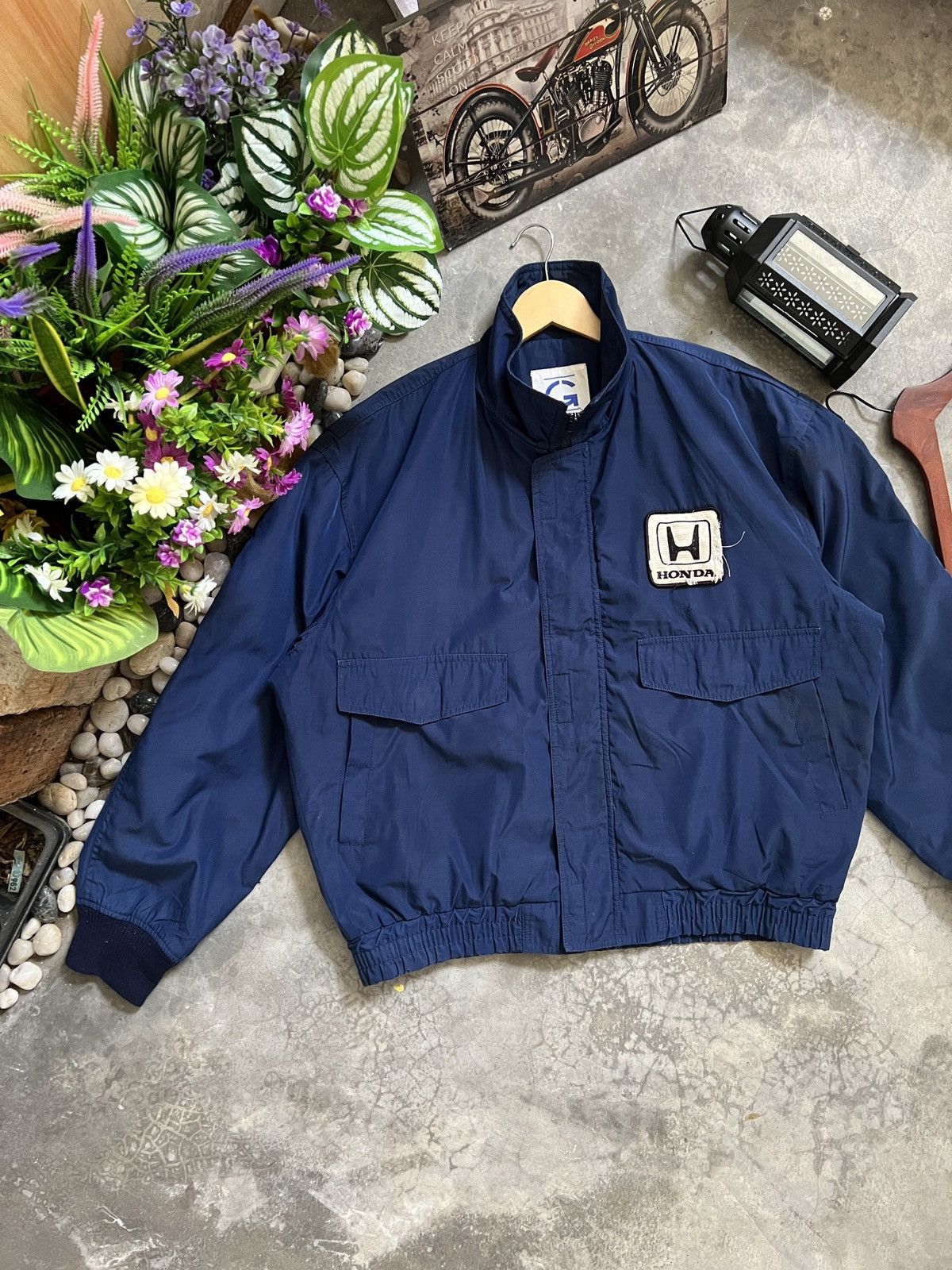 Honda × Vintage Vintage Honda Staff Workers Jacket Size US XL / EU 56 / 4 - 7 Thumbnail