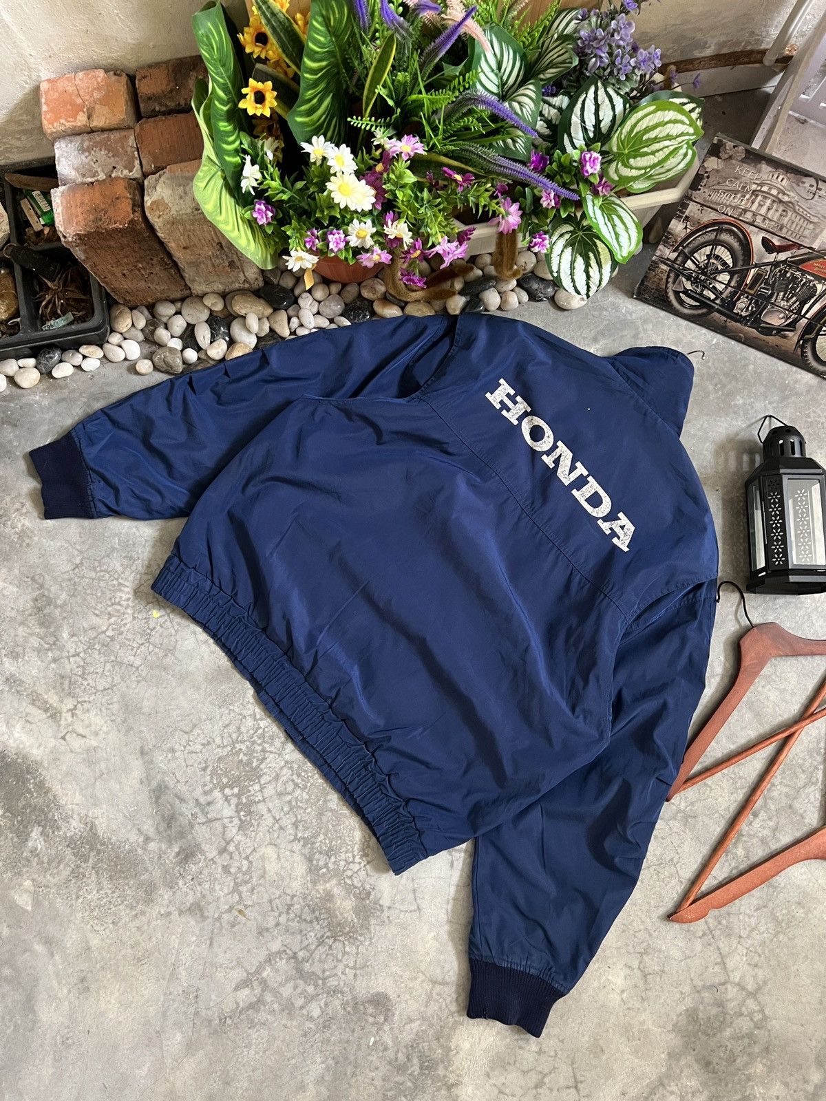 Honda × Vintage Vintage Honda Staff Workers Jacket Size US XL / EU 56 / 4 - 4 Thumbnail