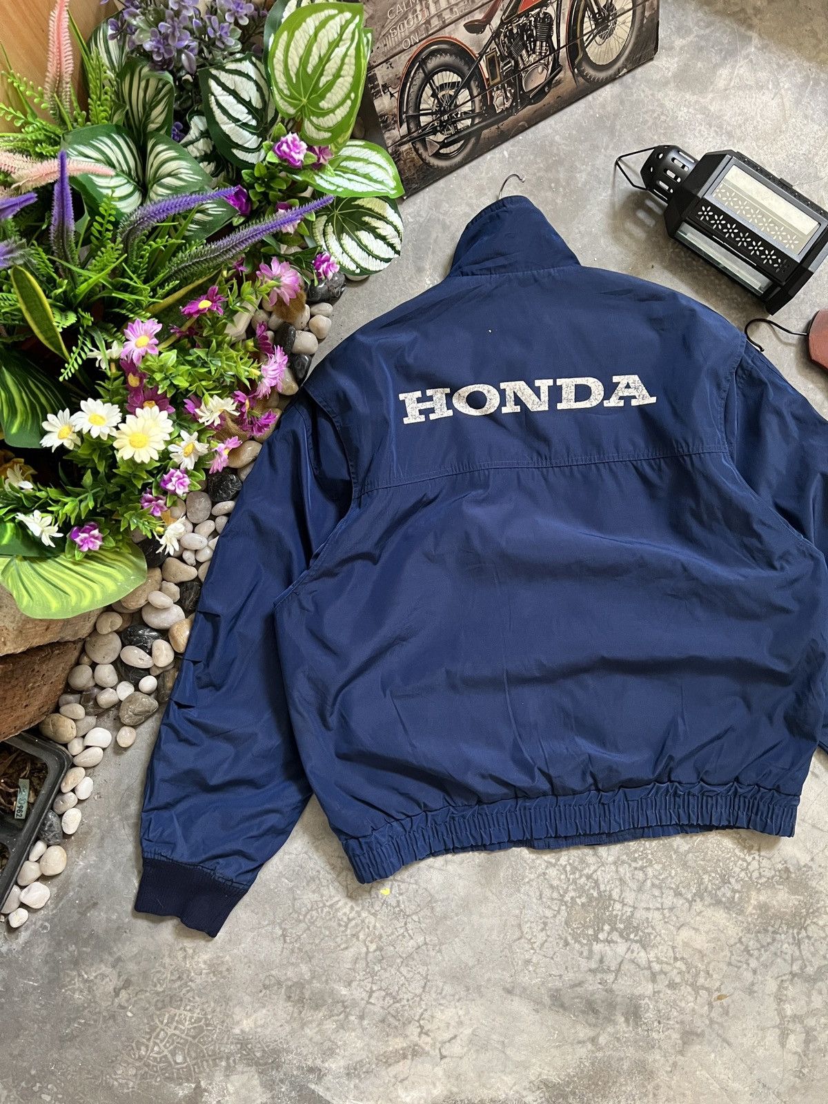 Honda × Vintage Vintage Honda Staff Workers Jacket Size US XL / EU 56 / 4 - 3 Thumbnail