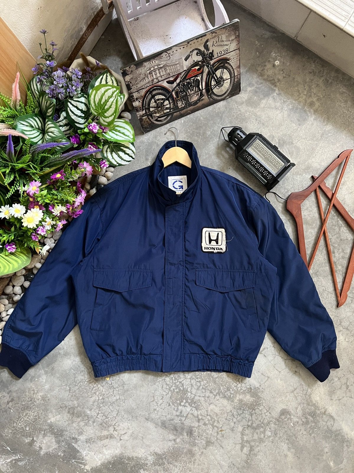 Honda × Vintage Vintage Honda Staff Workers Jacket Size US XL / EU 56 / 4 - 5 Thumbnail