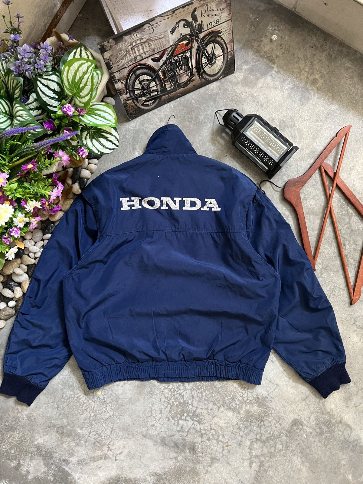 Honda × Vintage Vintage Honda Staff Workers Jacket Size US XL / EU 56 / 4 - 1 Thumbnail