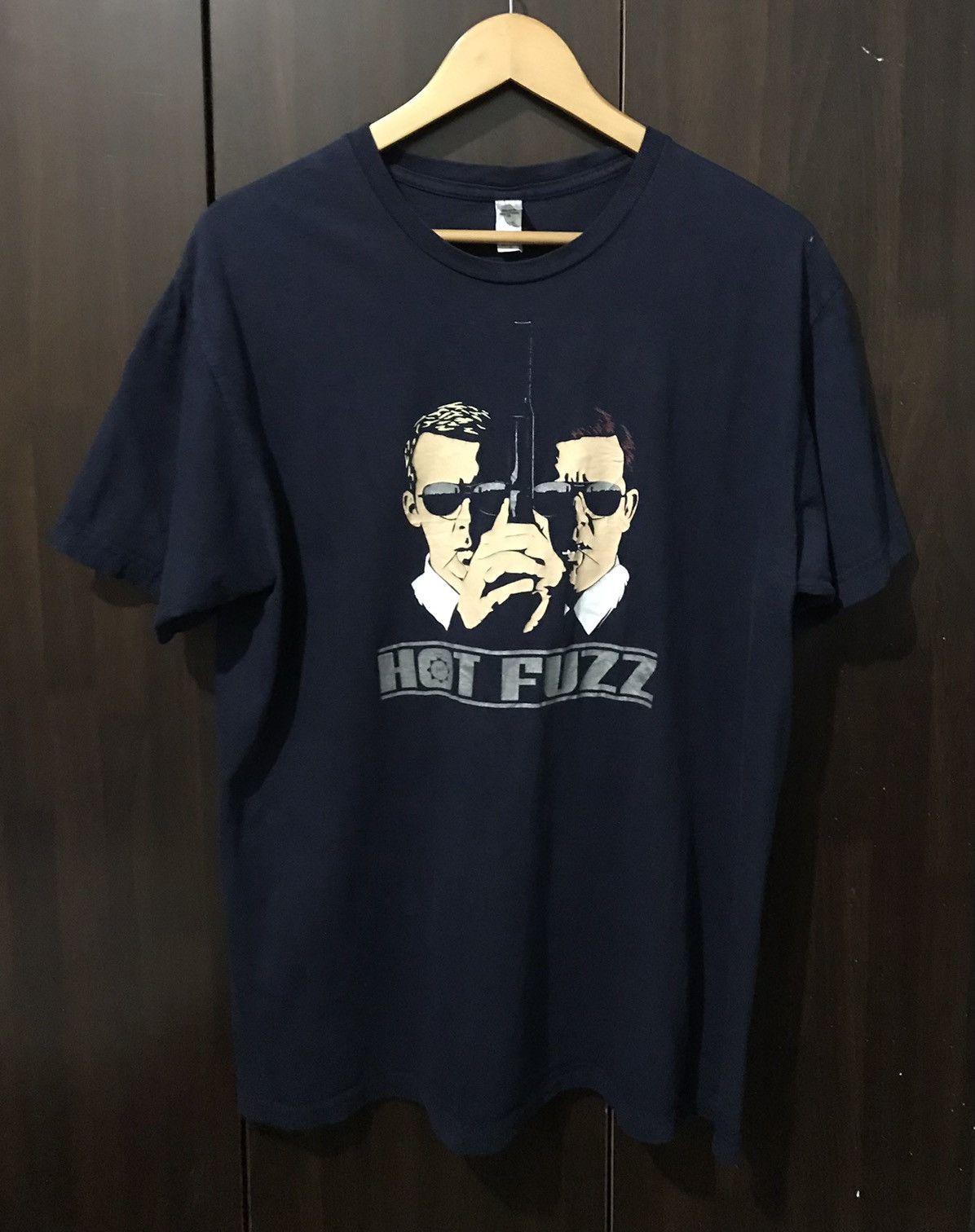 Tultex Hot Fuzz Action Comedy Film Tshirt Size US XL / EU 56 / 4 - 1 Thumbnail