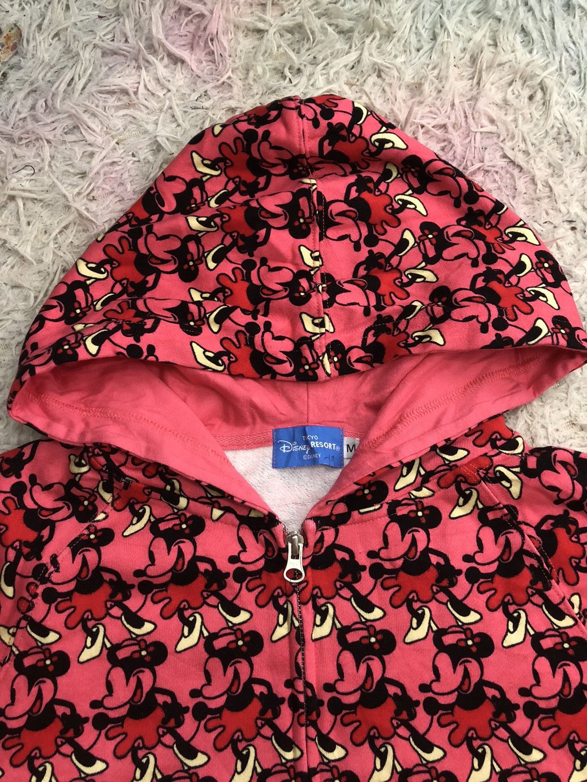 Disney Fullprint Disney Minnie Mouse hoodie sweater Size M / US 6-8 / IT 42-44 - 3 Thumbnail