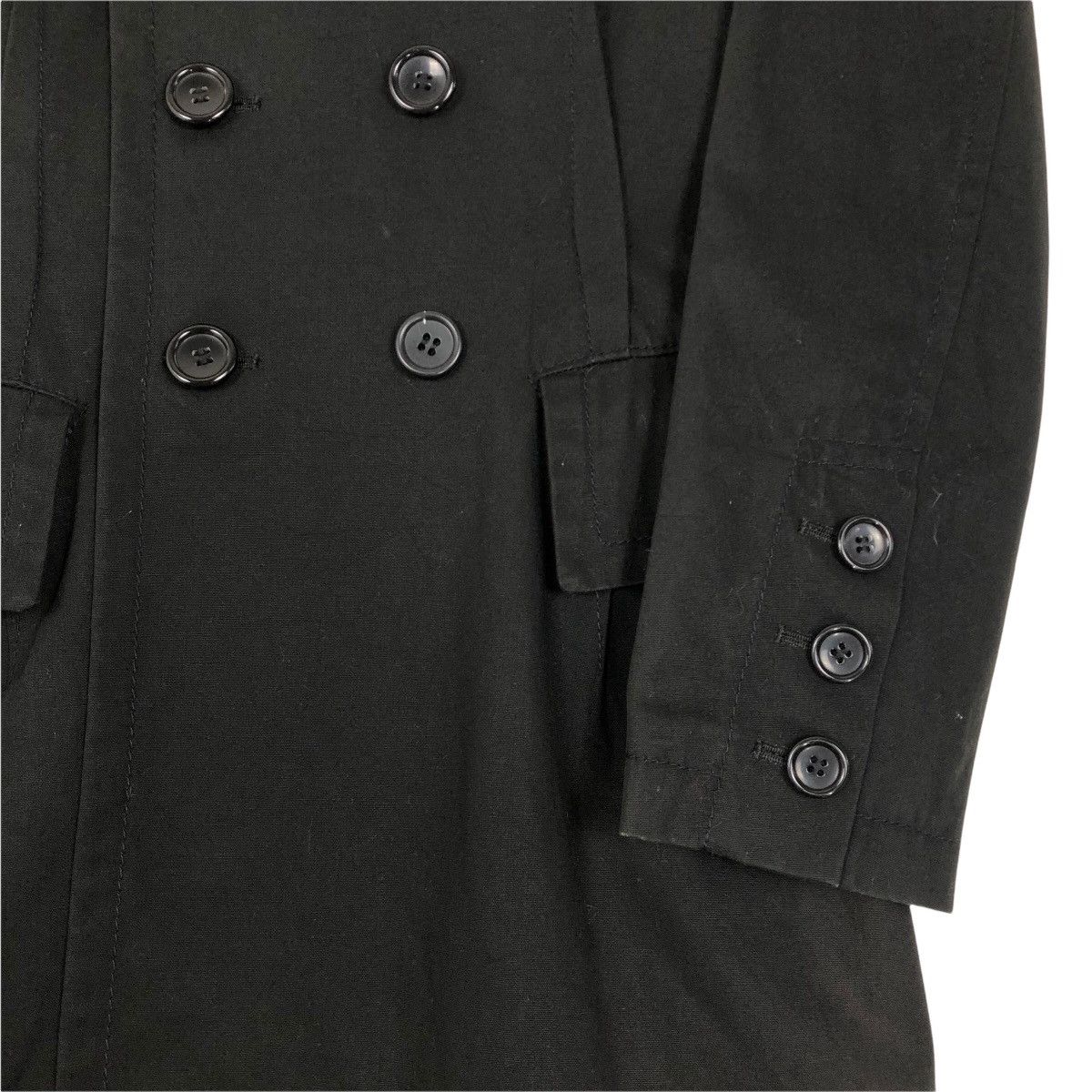 Comme des Garcons Comme Des Garcons Rei Kawakubo AD2005 Cotton Peacoat Size S / US 4 / IT 40 - 5 Thumbnail