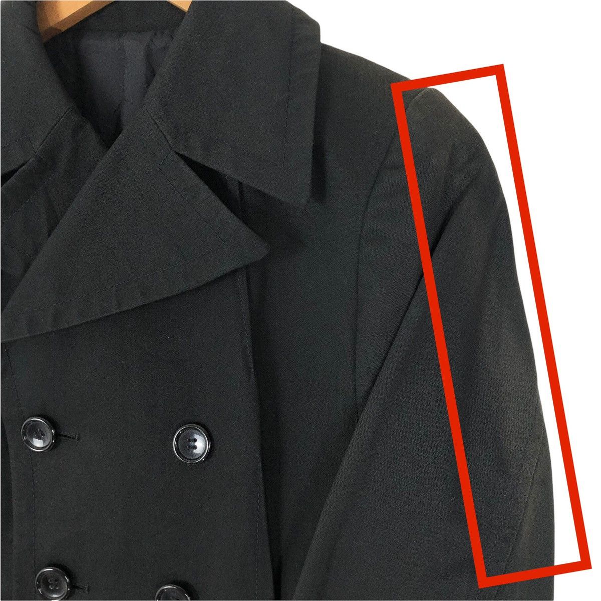 Comme des Garcons Comme Des Garcons Rei Kawakubo AD2005 Cotton Peacoat Size S / US 4 / IT 40 - 15 Thumbnail