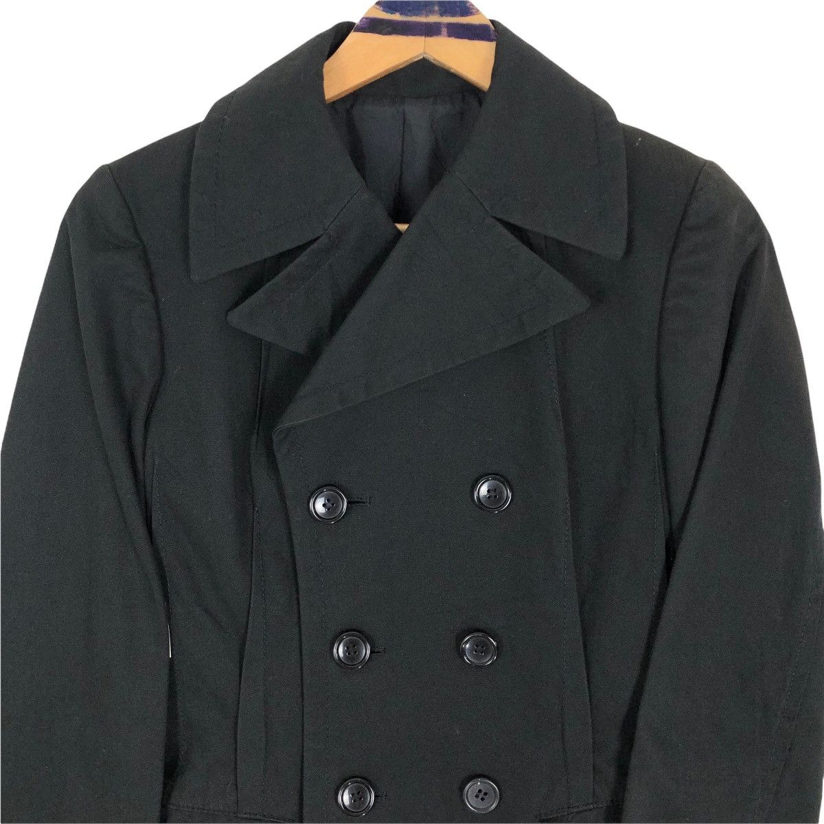 Comme des Garcons Comme Des Garcons Rei Kawakubo AD2005 Cotton Peacoat Size S / US 4 / IT 40 - 3 Thumbnail